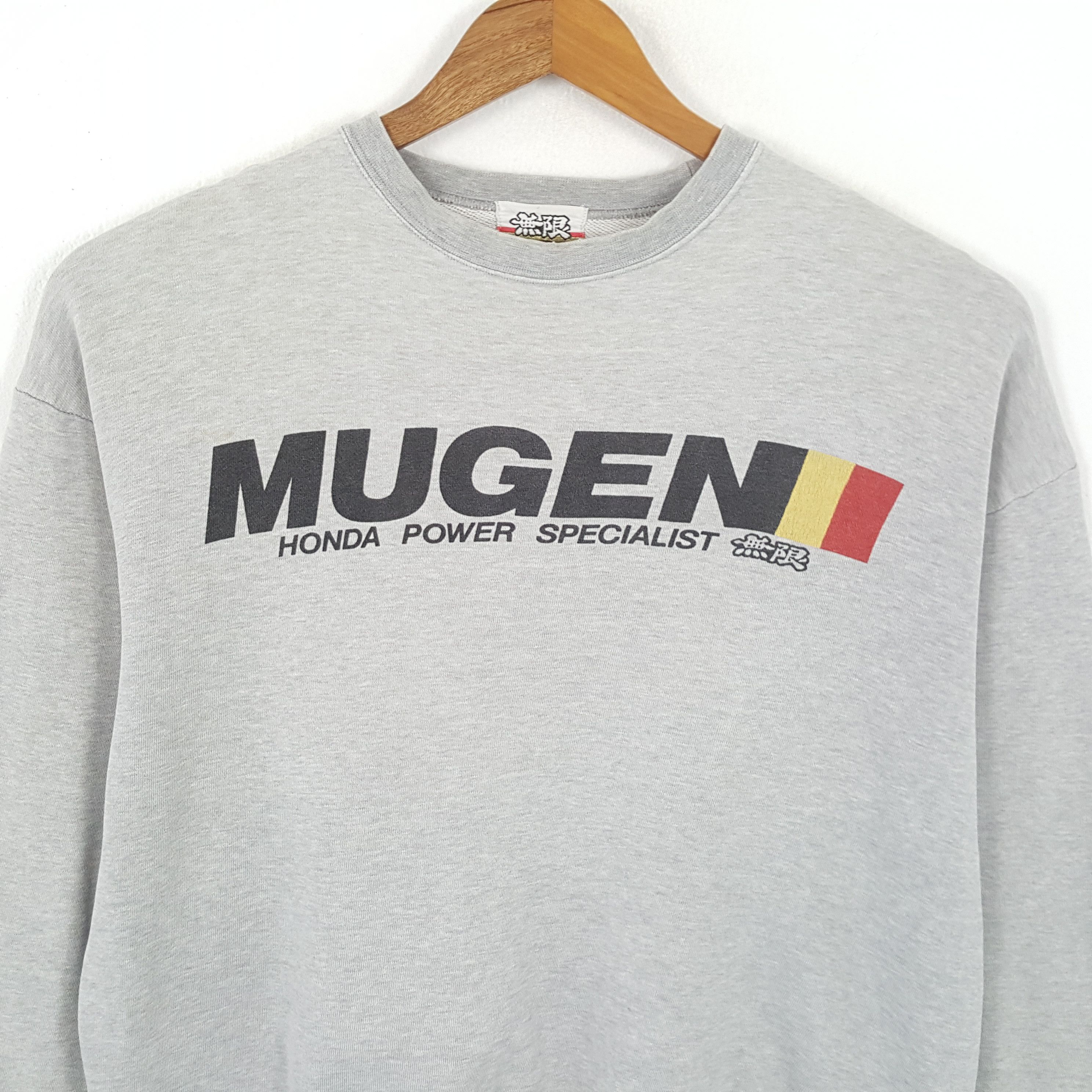 Honda × Japanese Brand Vintage MUGEN HONDA Japanese Racing Sweatshirts Size US L / EU 52-54 / 3 - 2 Thumbnail