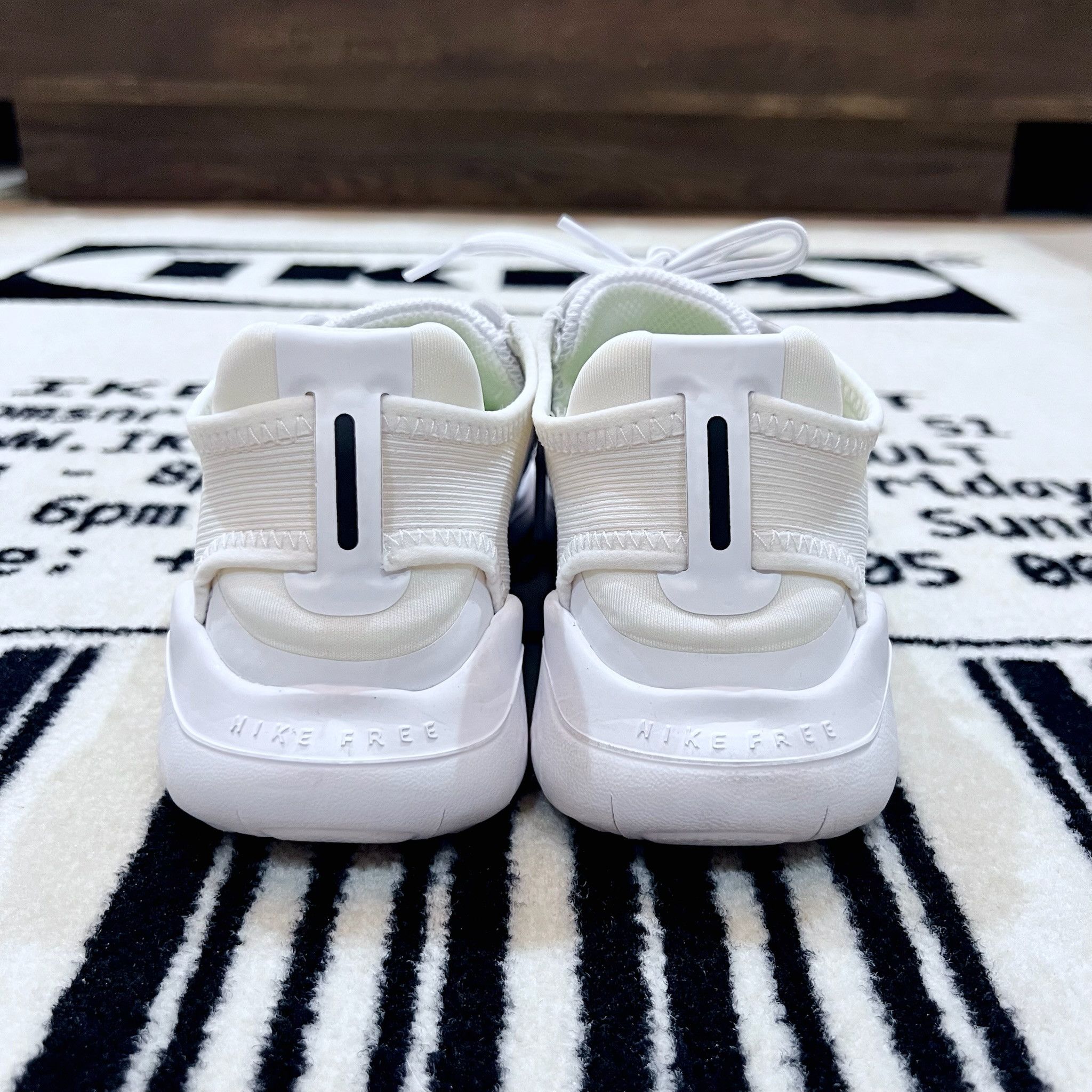 Nike Nike Free RN 2018 Women's Running Shoes White Size US 6.5 / IT 36.5 - 4 Thumbnail