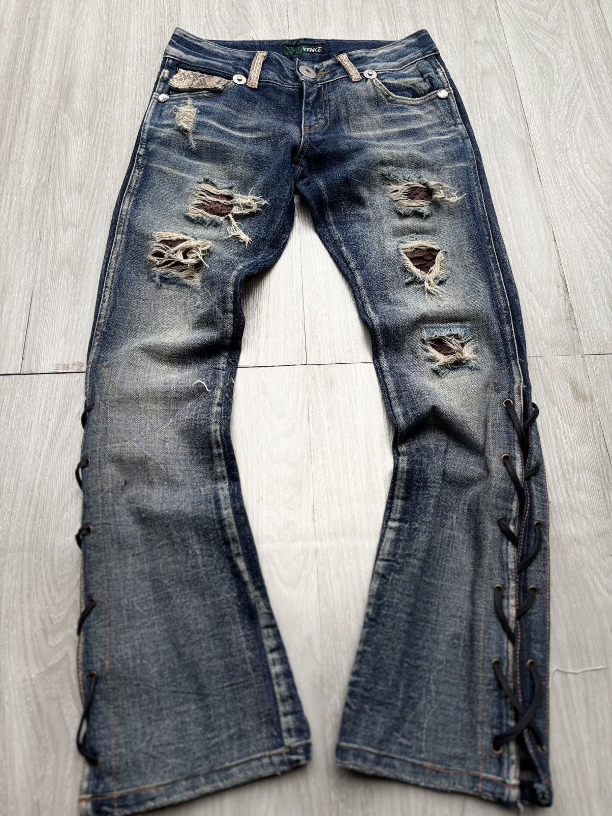 Japanese Brand × Obelisk × Tornado Mart OBELISK phyton lace up