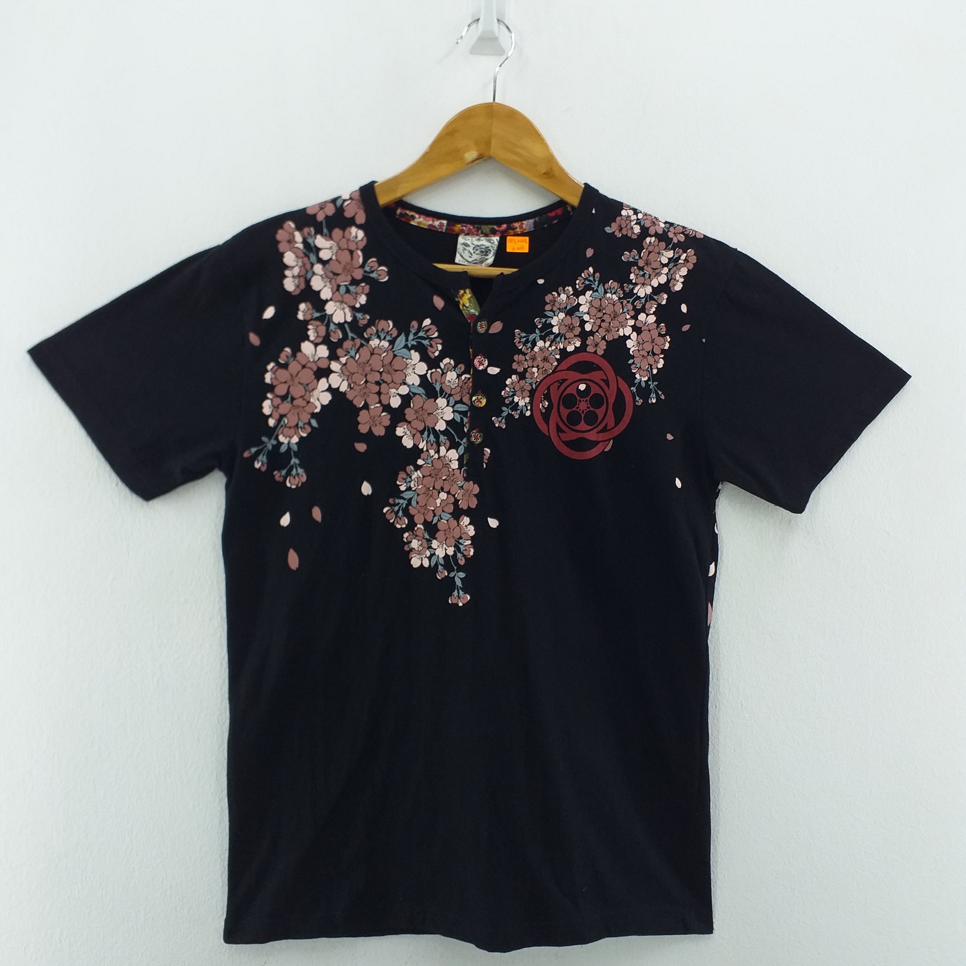 Beauty Beast Vintage Sukajan The Fusion Japan Medium Tee -G007 Size US M / EU 48-50 / 2 - 2 Thumbnail