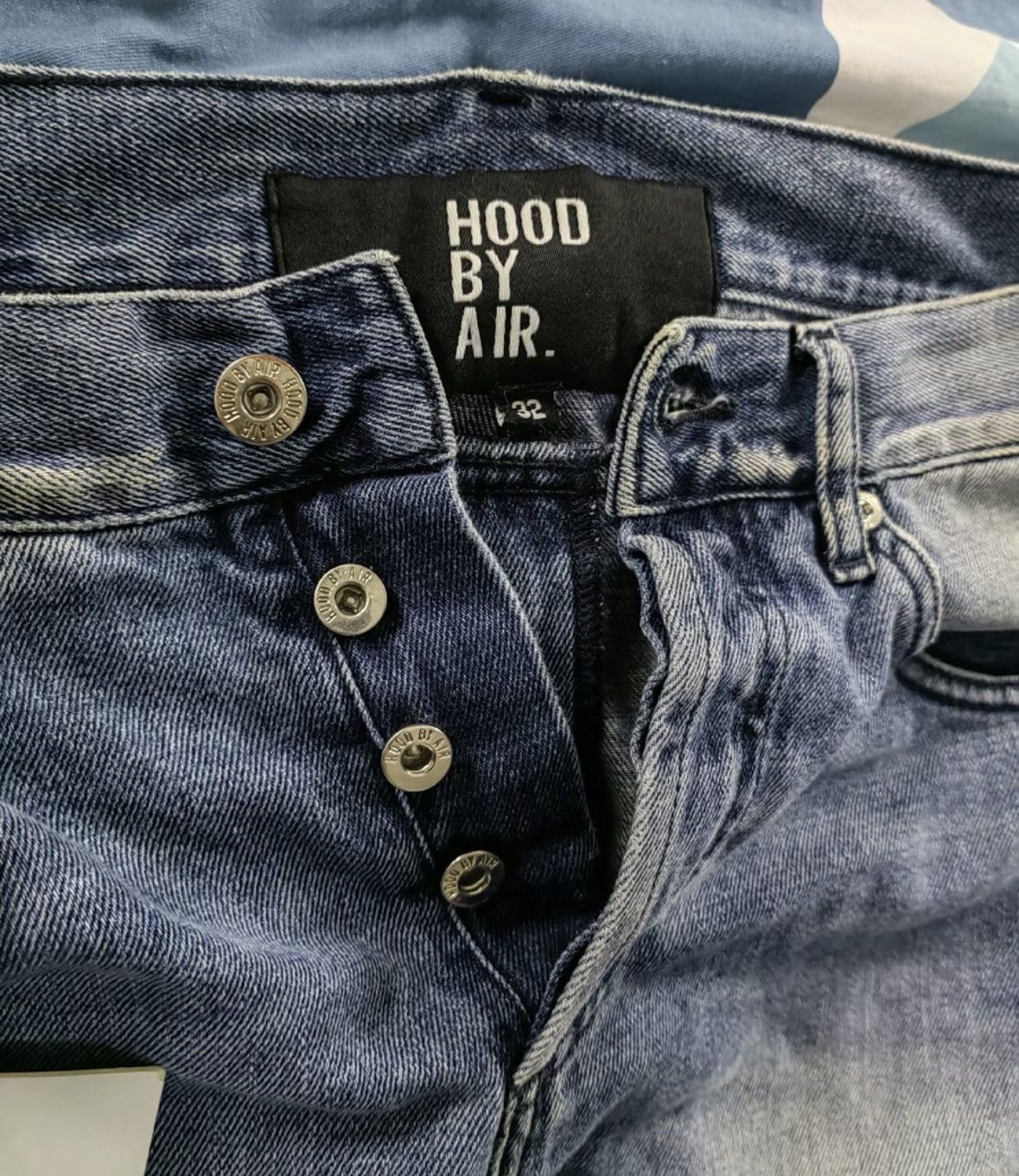 Hood By Air Hood By Air HoodByAir Distressed Zip Denim Pants-2507 Size US 32 / EU 48 - 3 Thumbnail