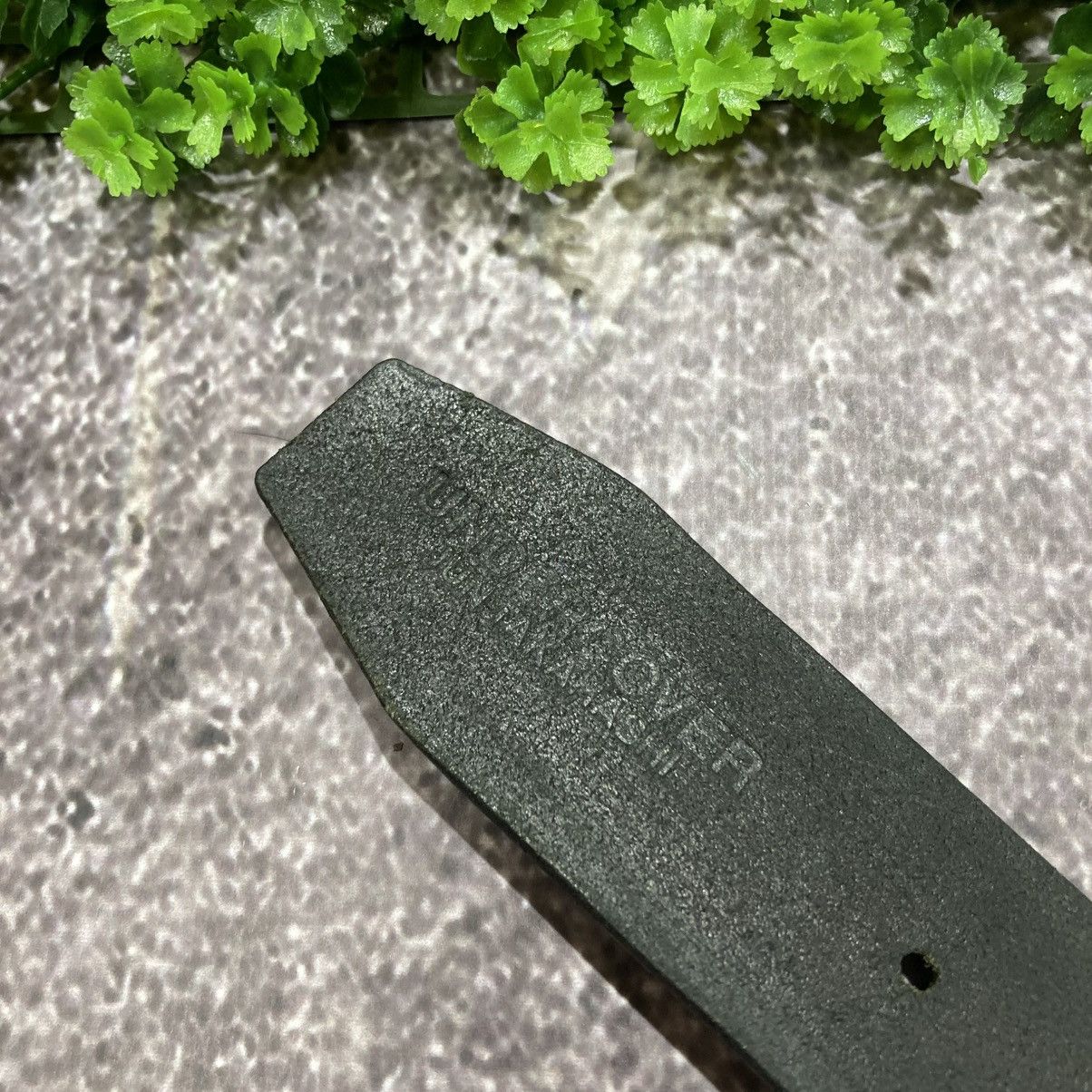 Undercover UNDERCOVER Jun Takahashi Leather Belt Black Silver Buckle Size ONE SIZE - 16 Thumbnail