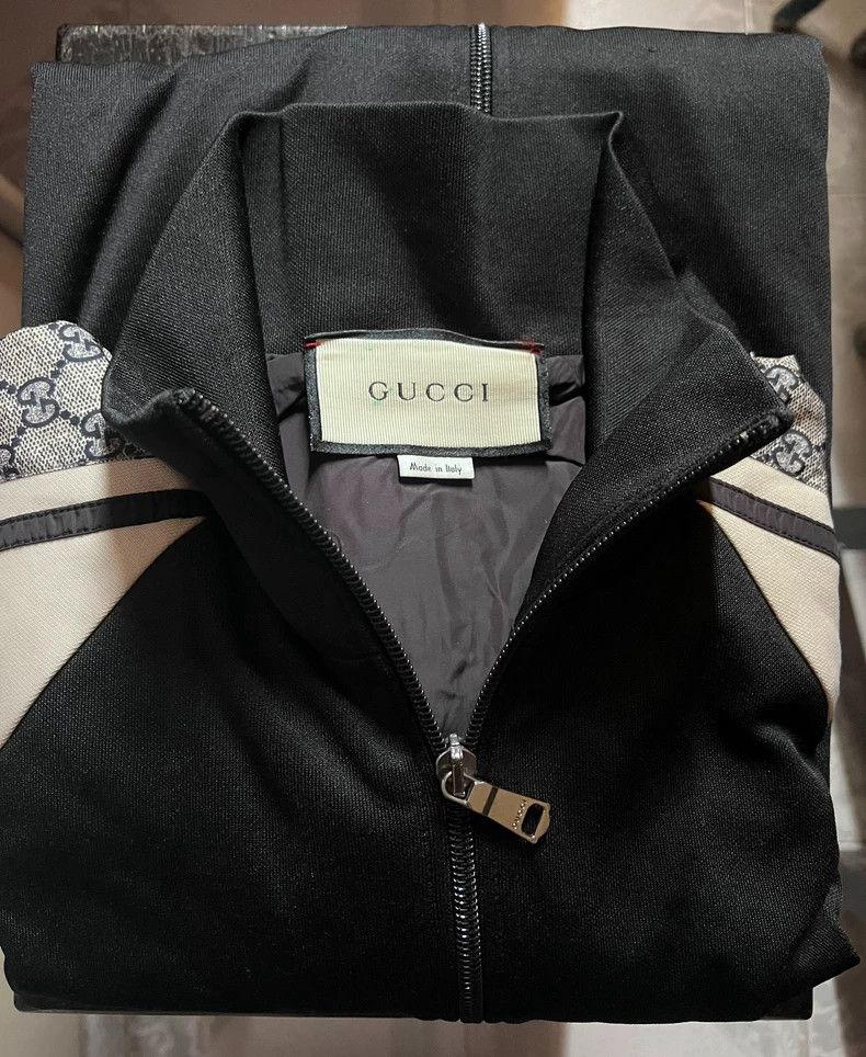 Gucci Gucci Double G full-print snake print school uniform jacket Size US L / EU 52-54 / 3 - 3 Thumbnail