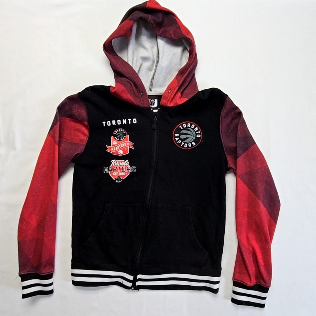 NBA Toronto Raptors Hoodie Red Black Youth S NBA Sweater Size US S / EU 44-46 / 1 - 1 Thumbnail