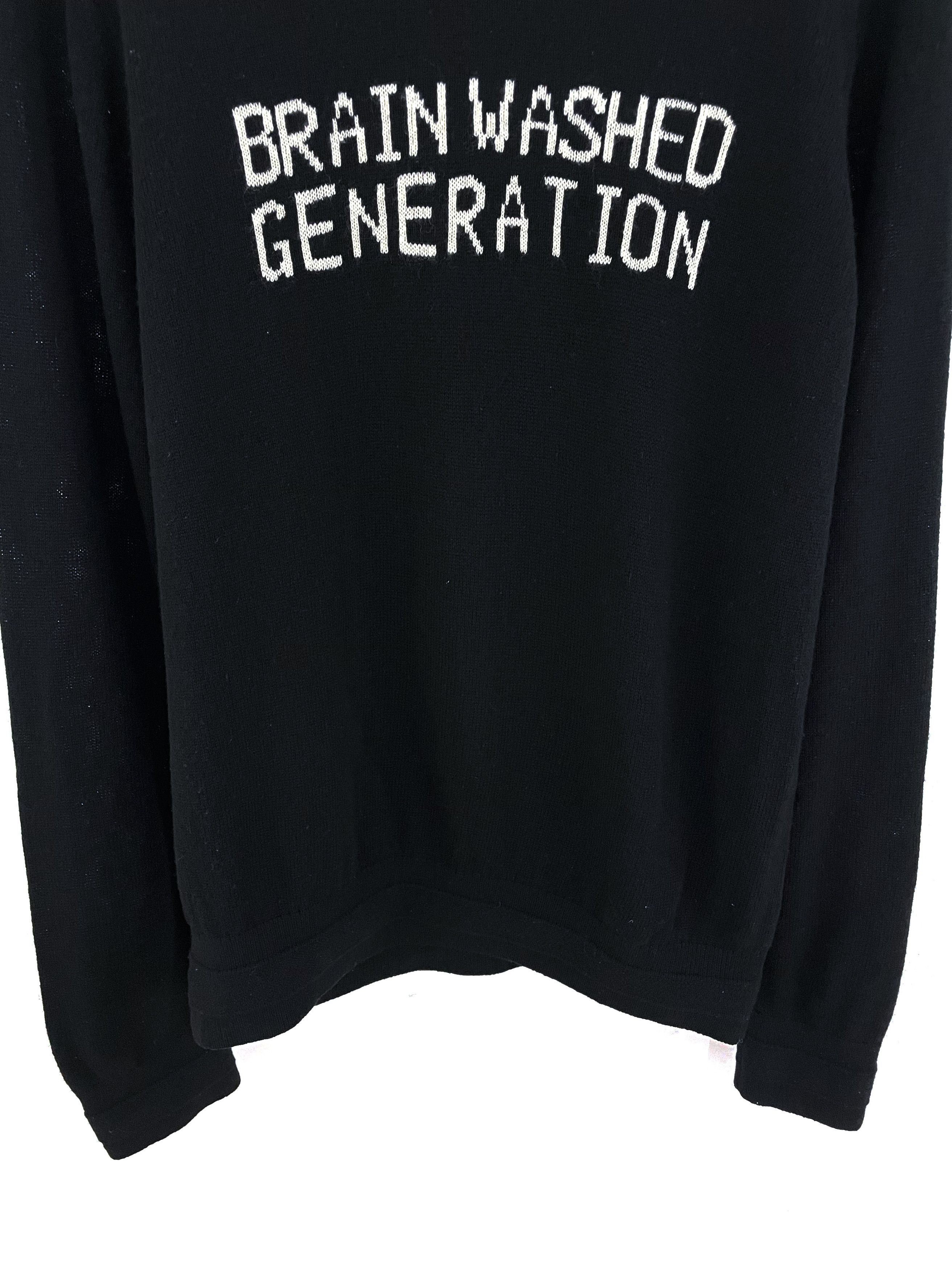 Undercover AW17 Brainwashed Generation Knit Sweater Size US XL / EU 56 / 4 - 5 Thumbnail