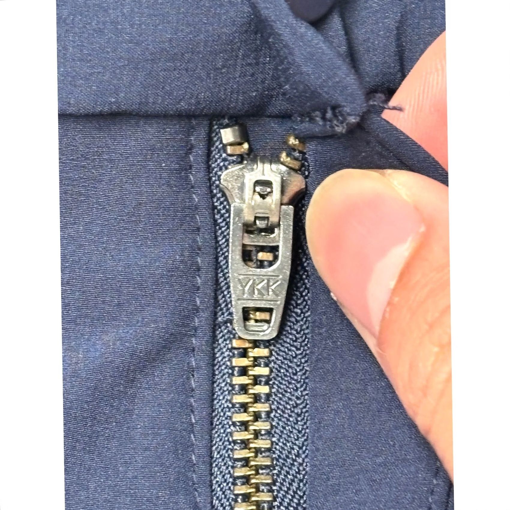 Mizzen+Main Mizzen+Main Helmsman Slim Performance Pants Navy Blue Chino Mens 36W 32L Size US 36 / EU 52 - 2 Thumbnail