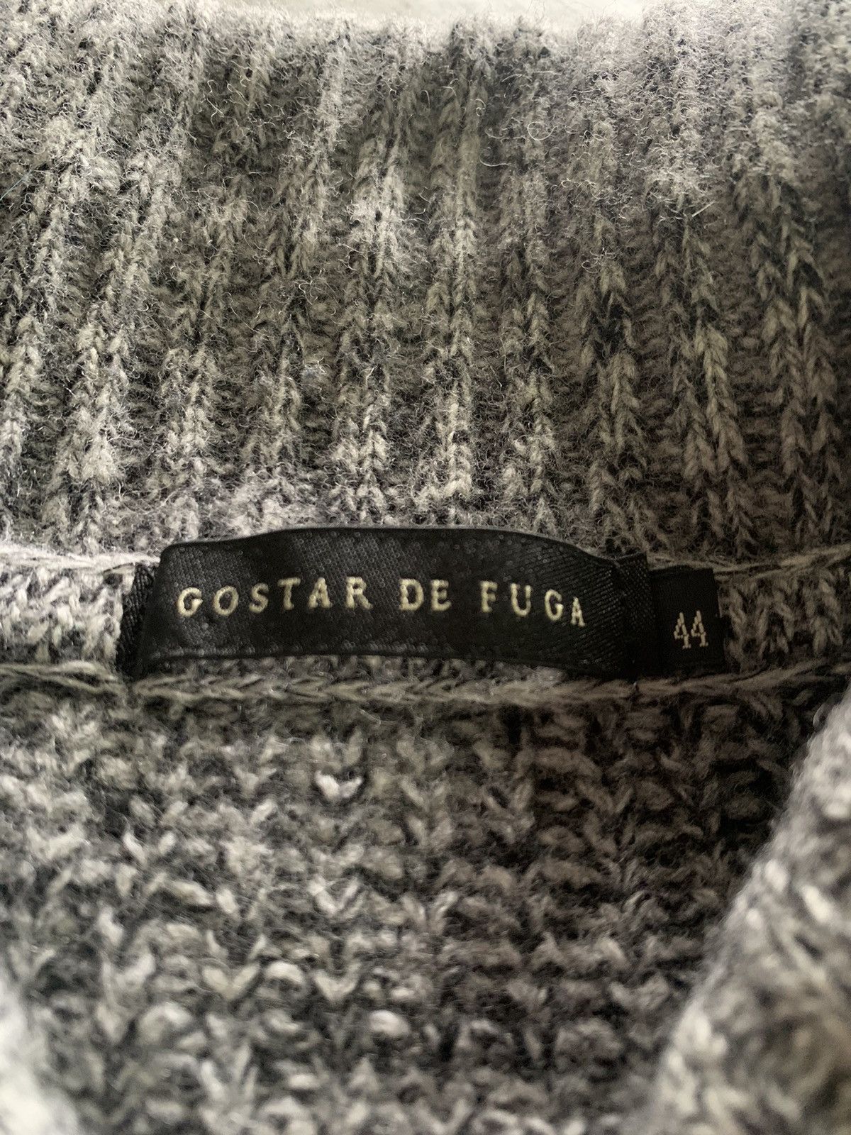 GOSTAR DE FUGA × Japanese Brand gostar de fuga knitwear super neat and comfy Size US M / EU 48-50 / 2 - 3 Thumbnail