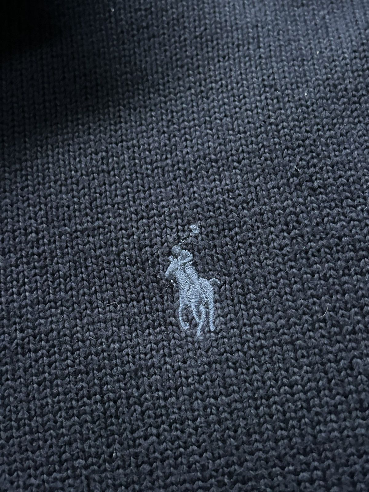 Polo Ralph Lauren Polo RALPH LAUREN sweater cashmere jumper 3/4 navy blue Size US L / EU 52-54 / 3 - 3 Thumbnail