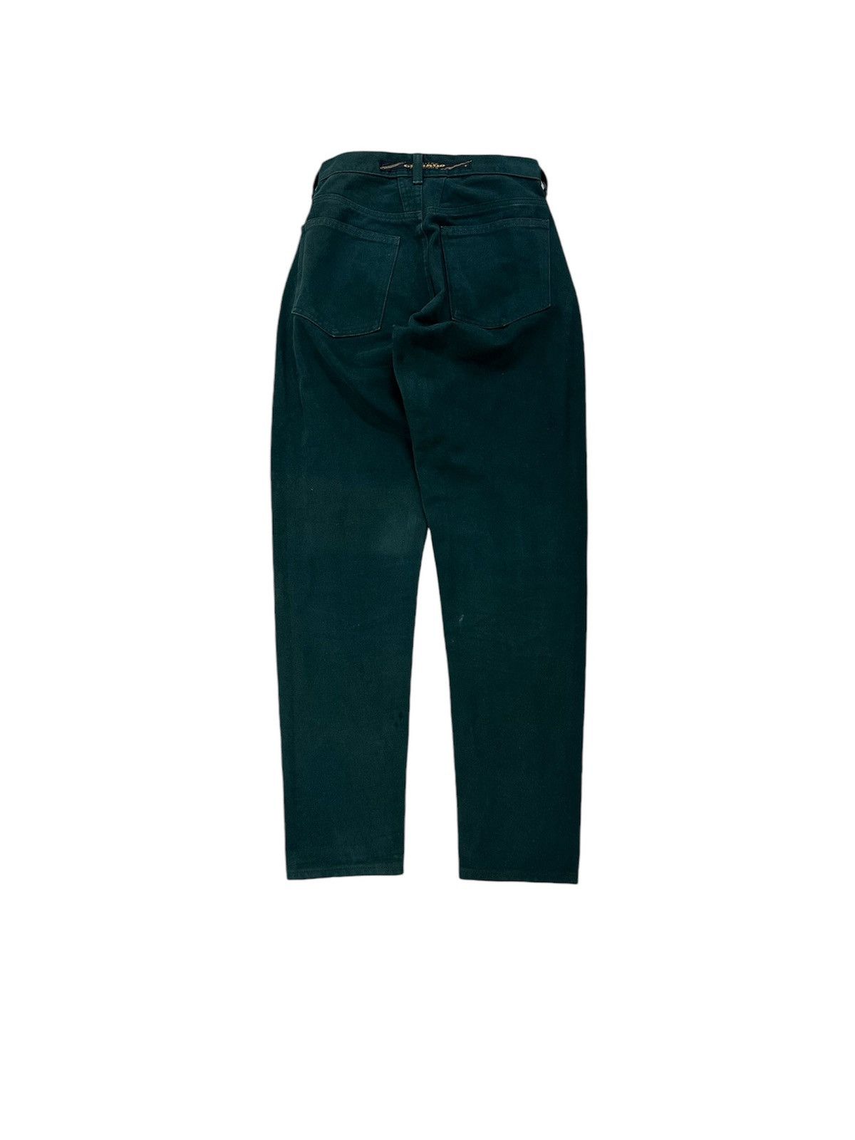 Marithe + Francois Girbaud × Vintage Rare Vintage Marithe Francois Girbaud High Rise Green Jeans Size 26" / US 2 / IT 38 - 2 Thumbnail