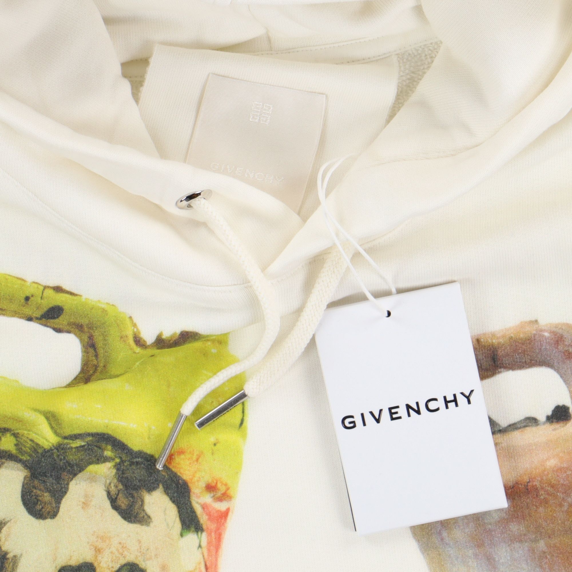Givenchy x Josh Smith Cream Ceramics Oversized Hoodie Size US XS / EU 42 / 0 - 7 Thumbnail