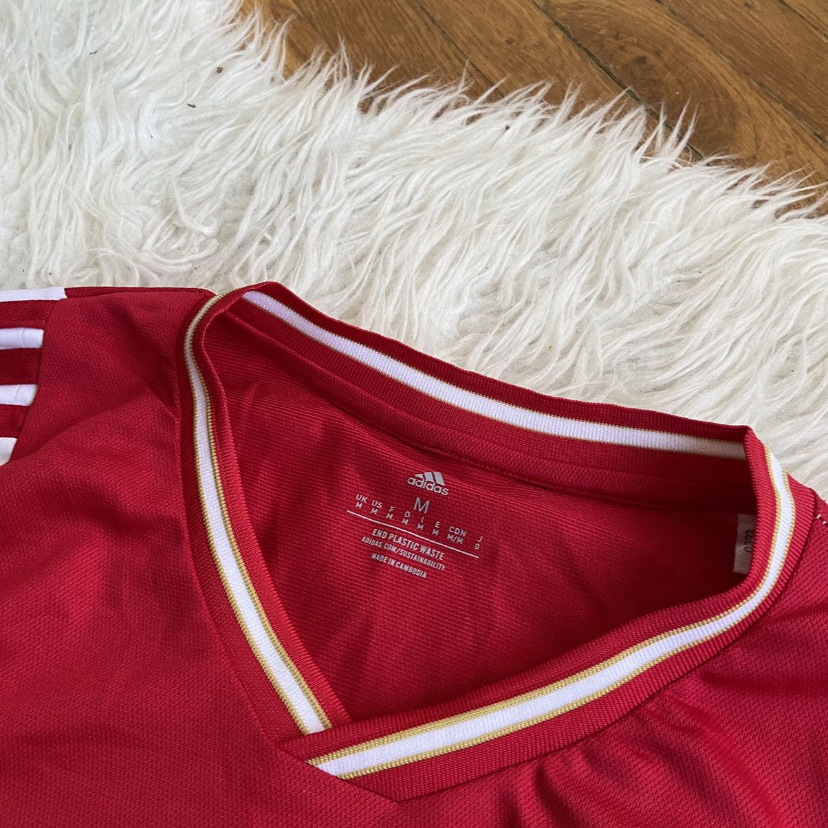 Adidas 📌 Ajax Amsterdam 2022 Home Shirt Jersey Soccer kit tee Size US M / EU 48-50 / 2 - 4 Thumbnail