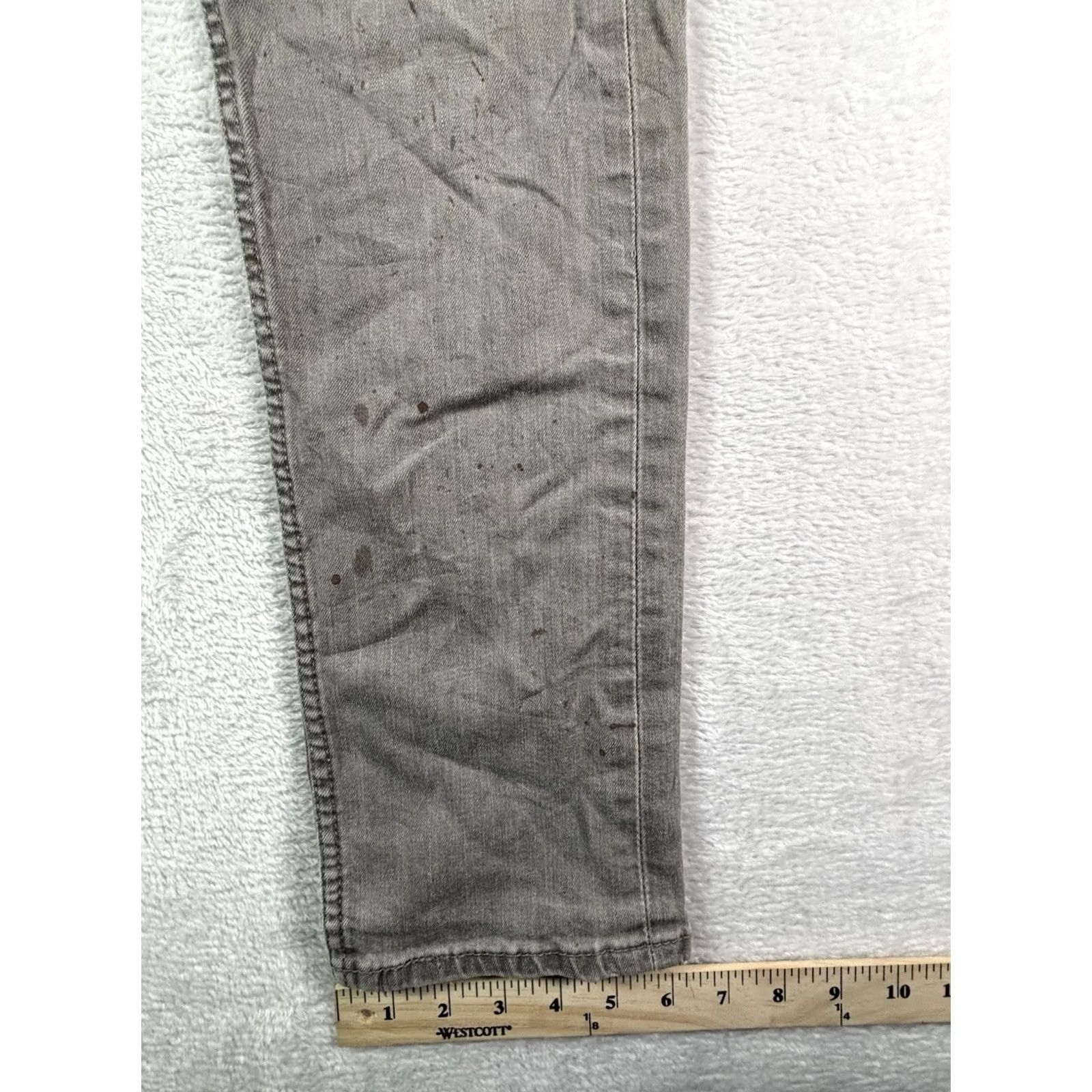 Levi's Levi's Jeans Men’s 32x32 Black Slim Straight Leg Distressed Outdoors 511 City 90s Mens Regular Jeans Size US 32 / EU 48 - 5 Thumbnail