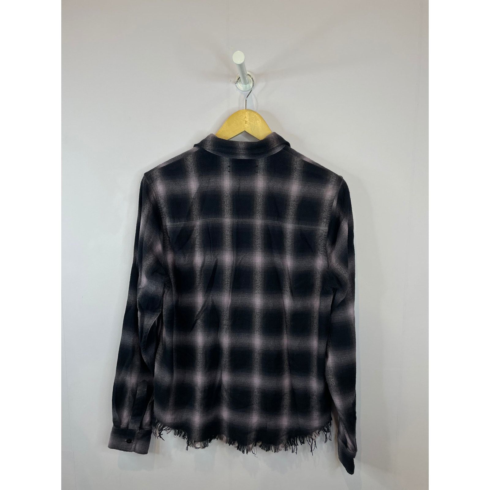 Amiri Amiri Black Purple Flannel Used Small Size US S / EU 44-46 / 1 - 6 Thumbnail