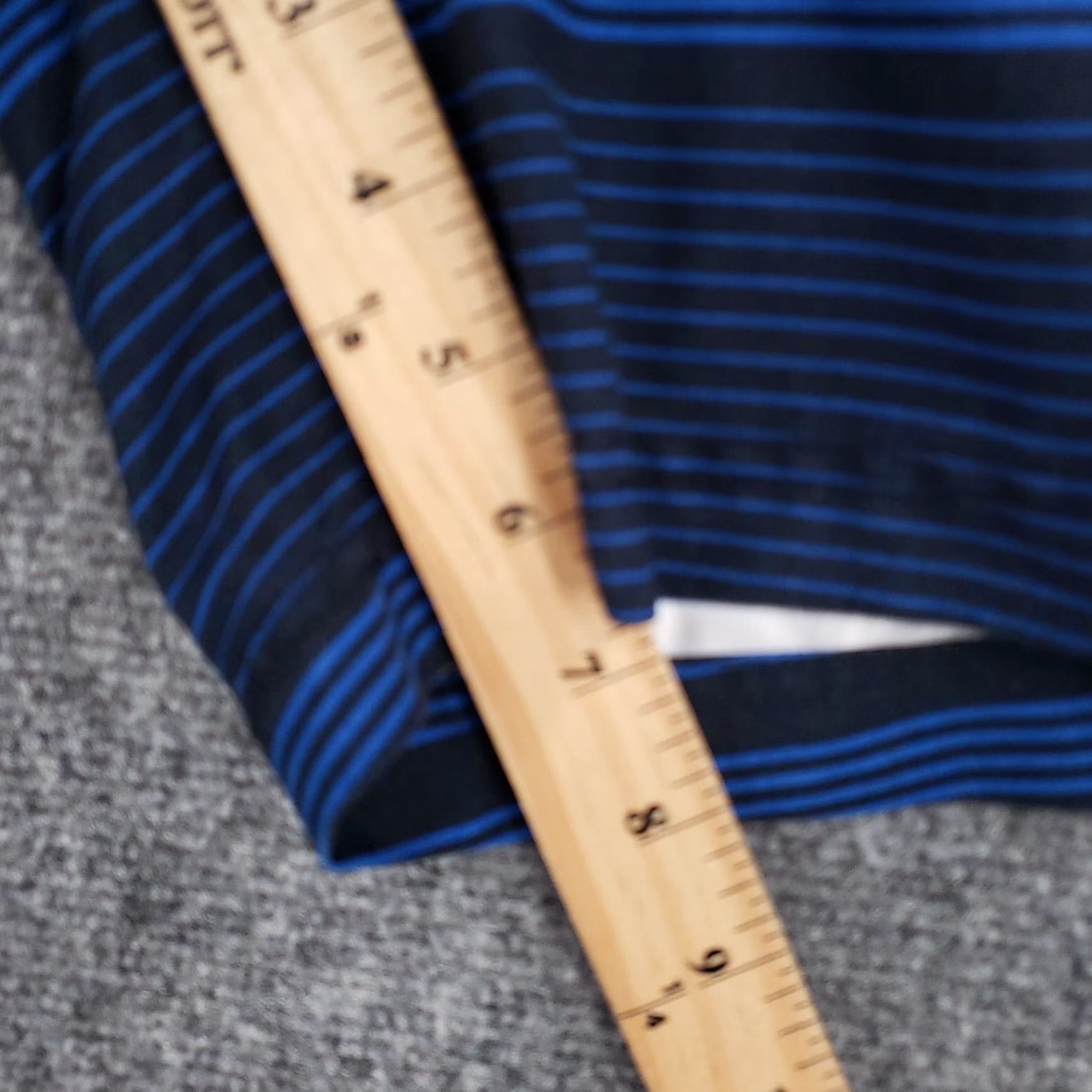 Nautica Nautica Swim Trunks Mens XL Blue Striped Surf Quick Dry Pockets 100% Polyester Bottom Men XL Blue Size US 36 / EU 52 - 3 Thumbnail