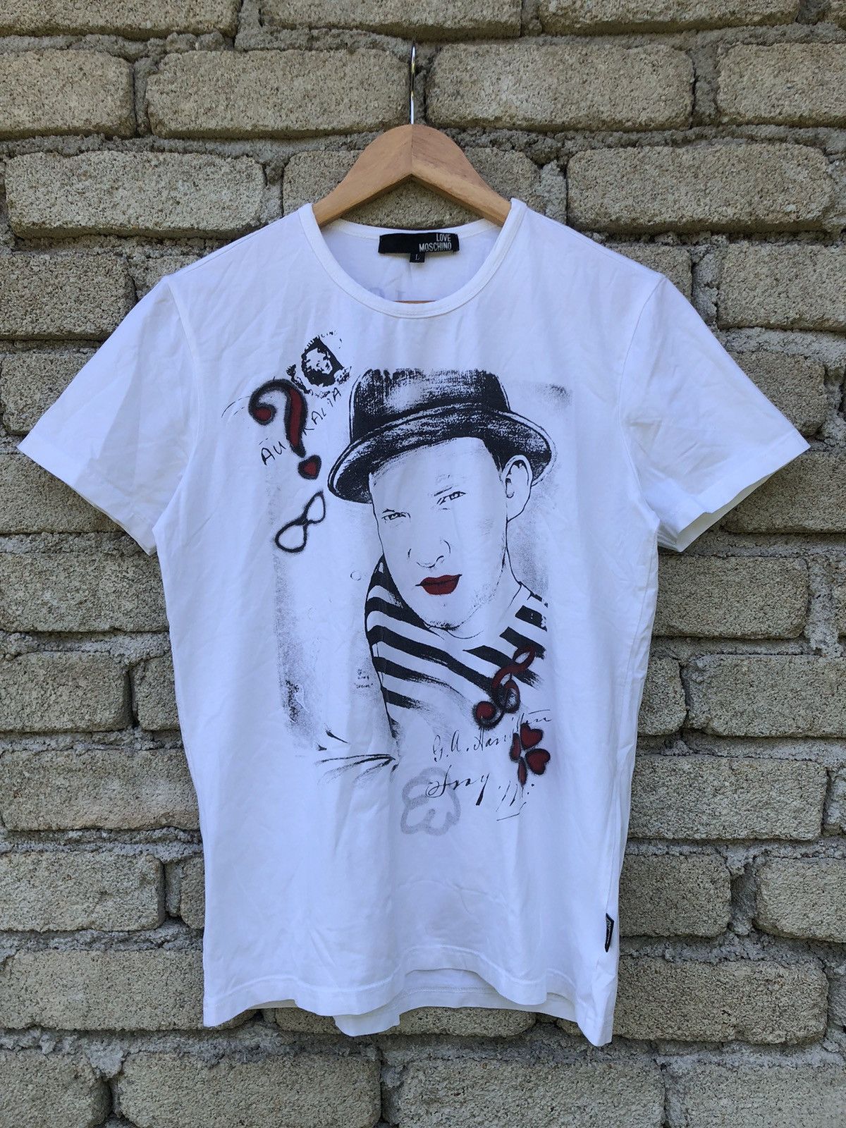 Moschino RARE Love Moschino Tshirt Size M / US 6-8 / IT 42-44 - 1 Thumbnail