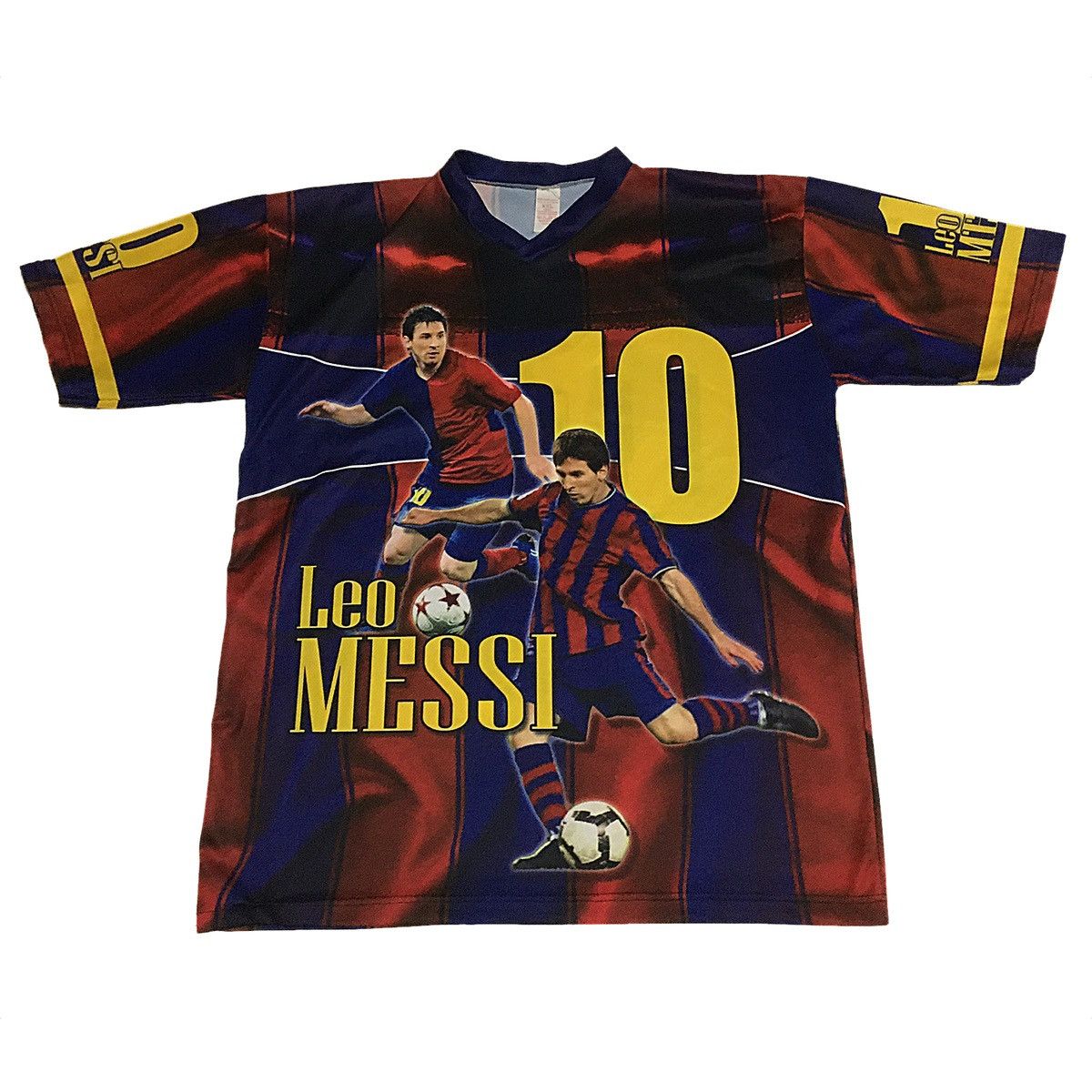 Vintage Vintage Leo Messi Jersey Size US XXL / EU 58 / 5 - 1 Thumbnail