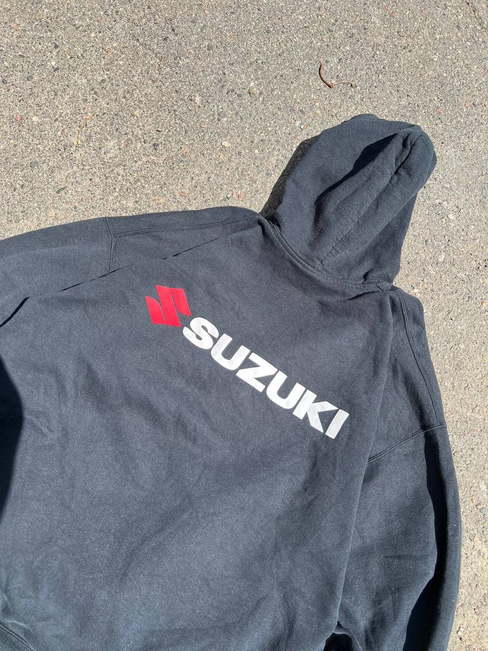 Vintage Vintage Y2K Oversize Suzuki GSX Motorcycle hoodie Size US XL / EU 56 / 4 - 1 Thumbnail