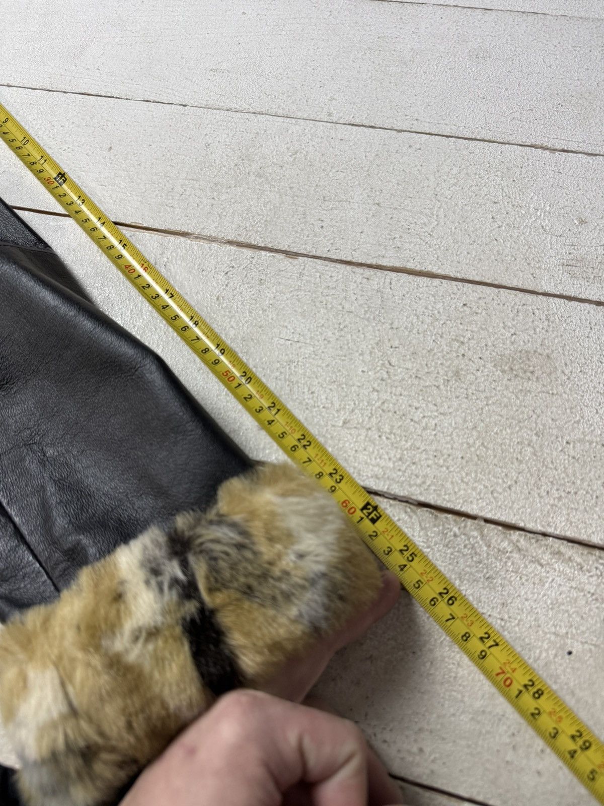 Japanese Brand Woodpecker Leather Coat Faux Fur Collar Casual Collection Size M / US 6-8 / IT 42-44 - 23 Thumbnail