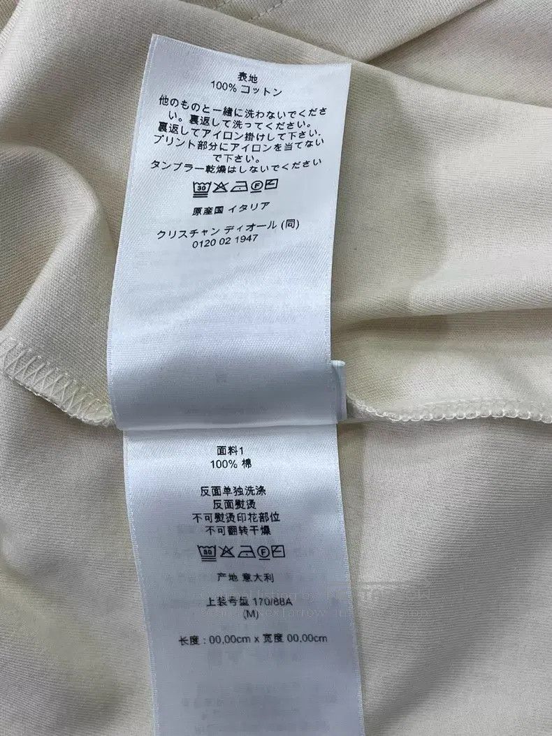 Dior Dior 26 Spring and Summer New Printed Short-sleeved T-shir Size M / US 6-8 / IT 42-44 - 6 Thumbnail
