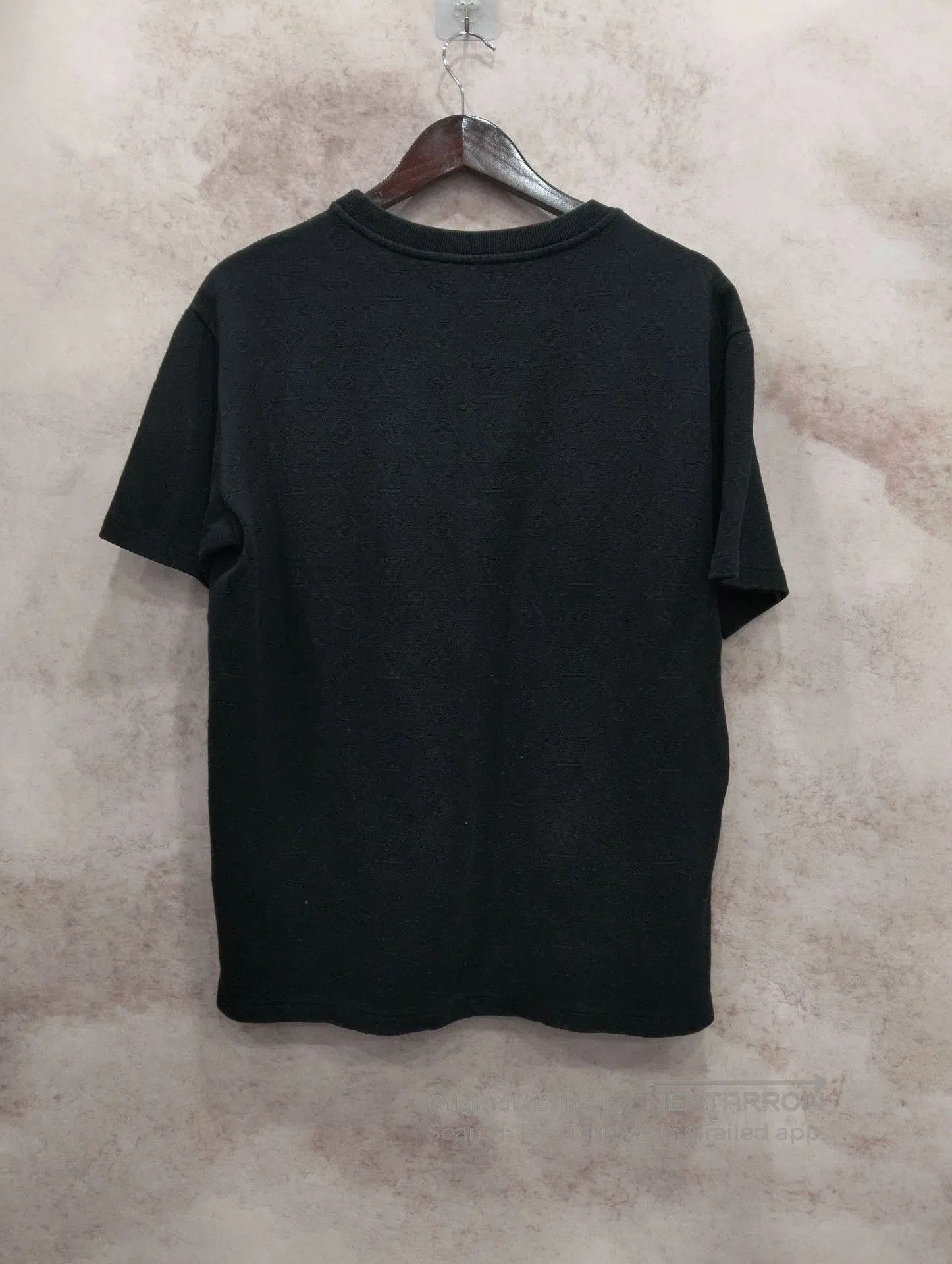 Louis Vuitton LV Black Dark Monogram 3D Pocket T-Shirt. Size US L / EU 52-54 / 3 - 2 Thumbnail