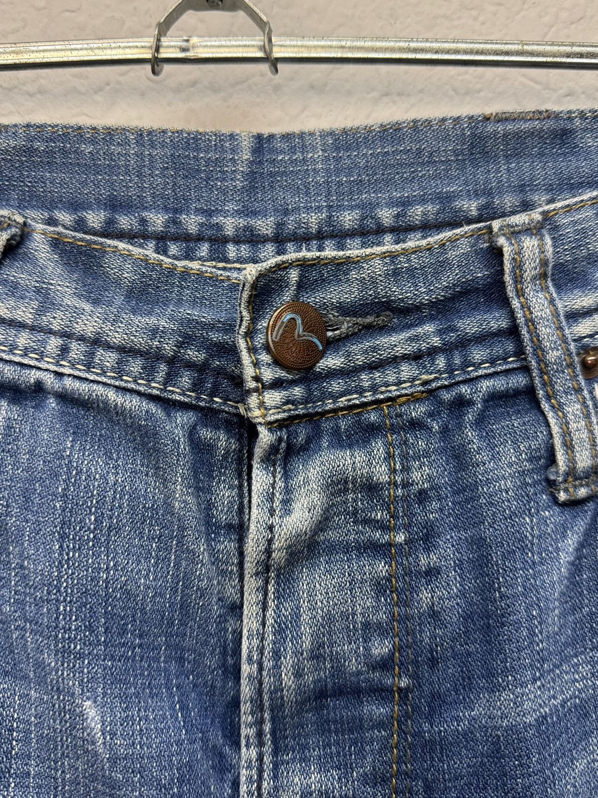 Evisu Vintage Evisu Japan Denim Pants True Religion USA ED HARDY Size US 32 / EU 48 - 7 Thumbnail