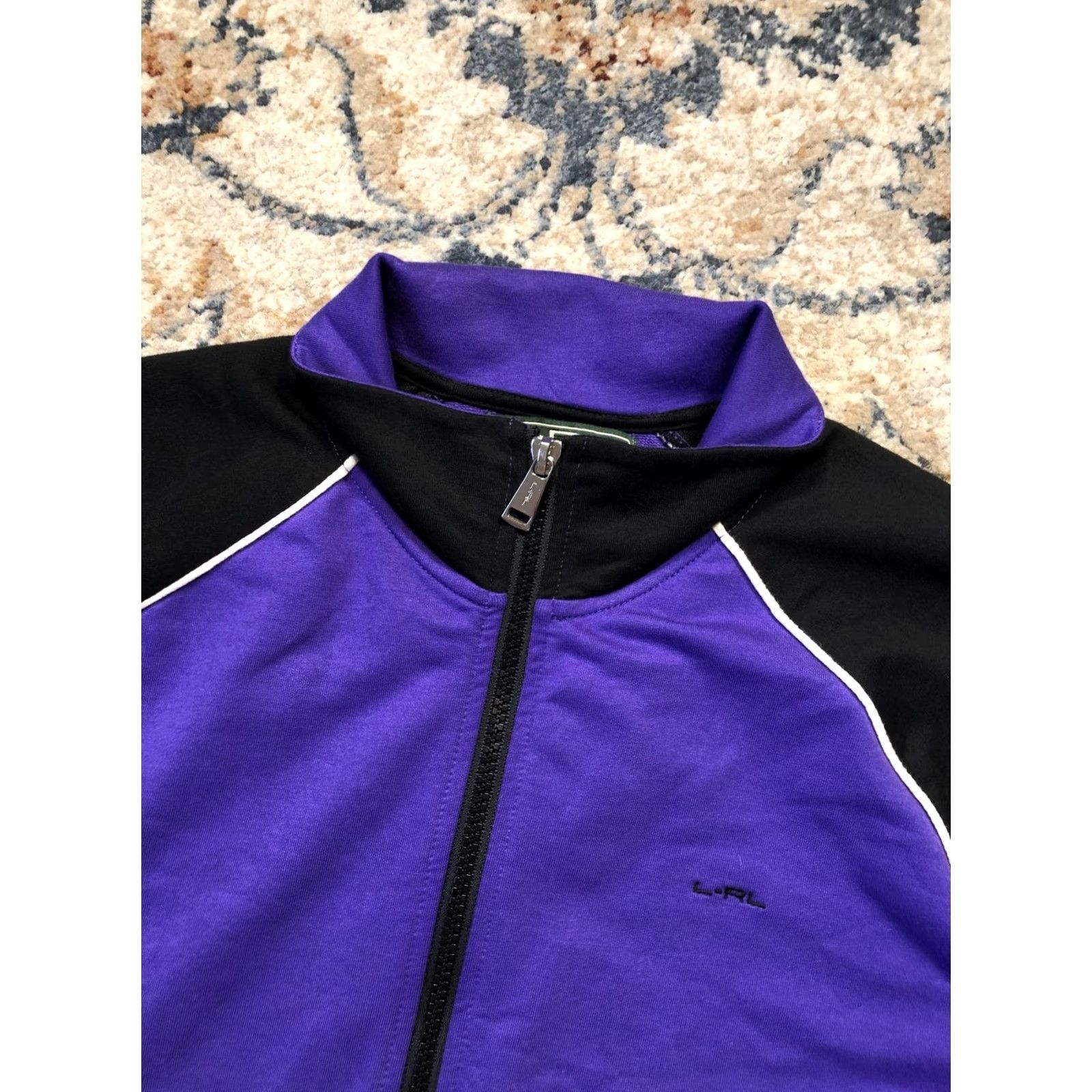 Ralph Lauren Lauren Ralph Lauren Jacket Womens Medium Purple Lauren Active Track Full Zip Size M / US 6-8 / IT 42-44 - 6 Thumbnail
