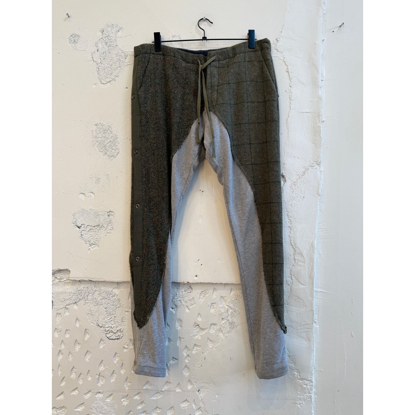 Greg Lauren Greg Lauren SAMPLE 50/50 Wool/Terry Lounge Pant Size US 34 / EU 50 - 1 Thumbnail