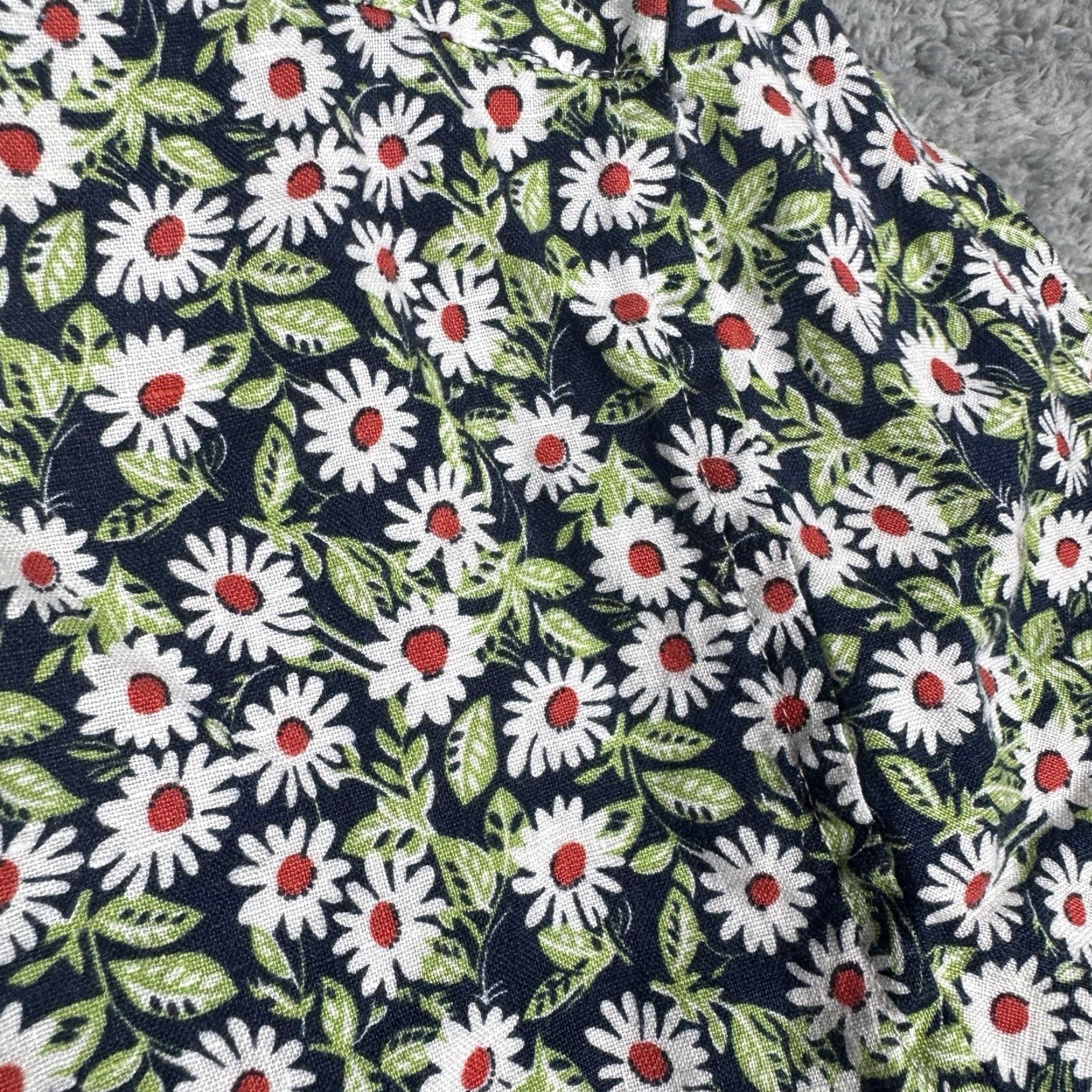 J.Crew J.CREW Linen Shirt Mens M Floral Print Button-Up Classic Fit Summer Casual Shirt Size US M / EU 48-50 / 2 - 7 Thumbnail