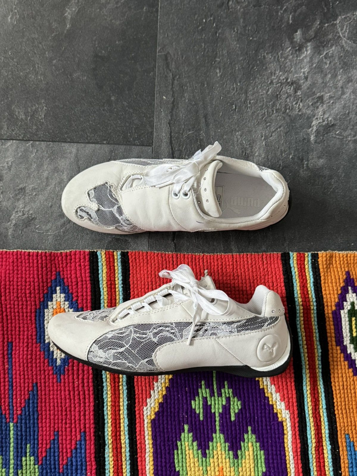 Puma Vintage 2001 Puma Speedcat Rare Lace Edition Size US 6.5 / IT 36.5 - 1 Thumbnail