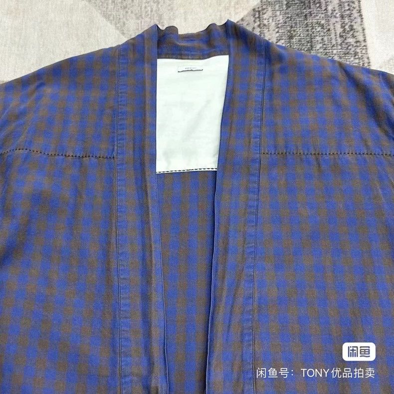 Visvim visvim 13AW Italian plaid tunic jacket 2505-Nextarrow Size US M / EU 48-50 / 2 - 2 Thumbnail