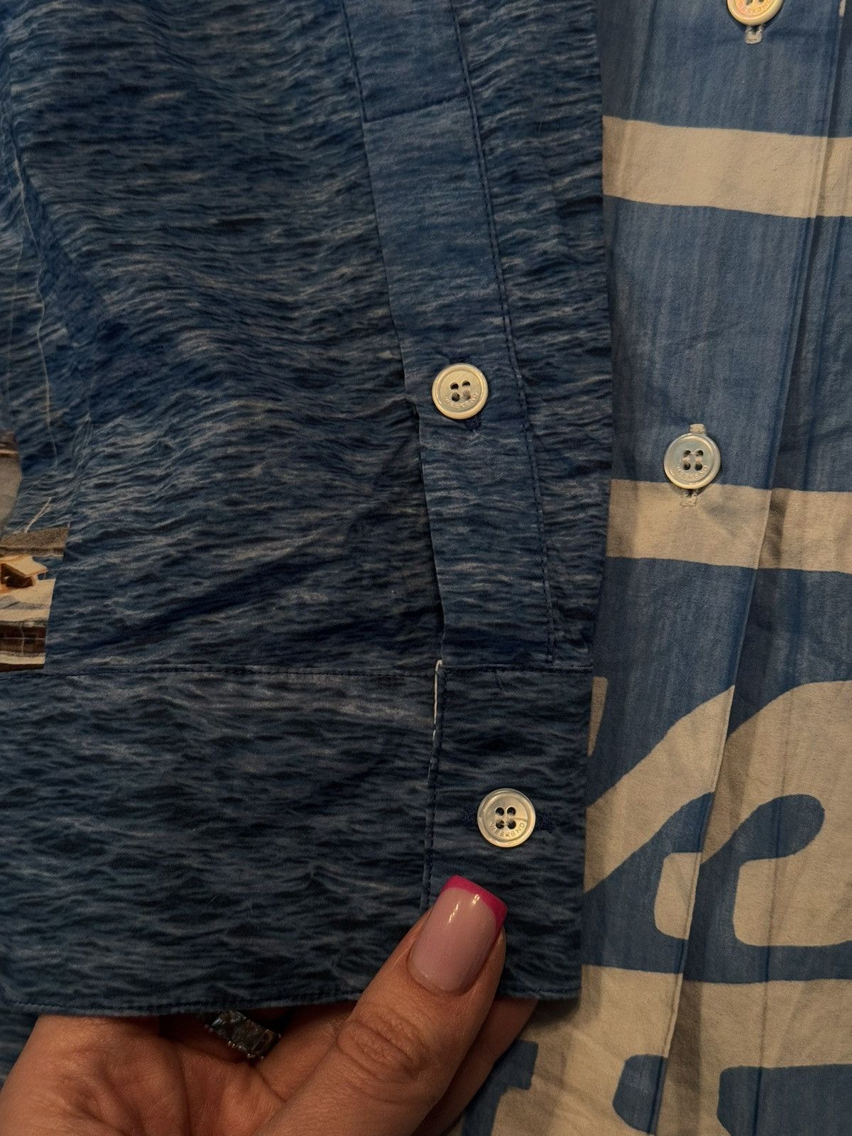 Designer × Max Mara × Weekend Max Mara Max Mara Weekend ocean yachting pattern poplin blouse Size S / US 4 / IT 40 - 11 Thumbnail