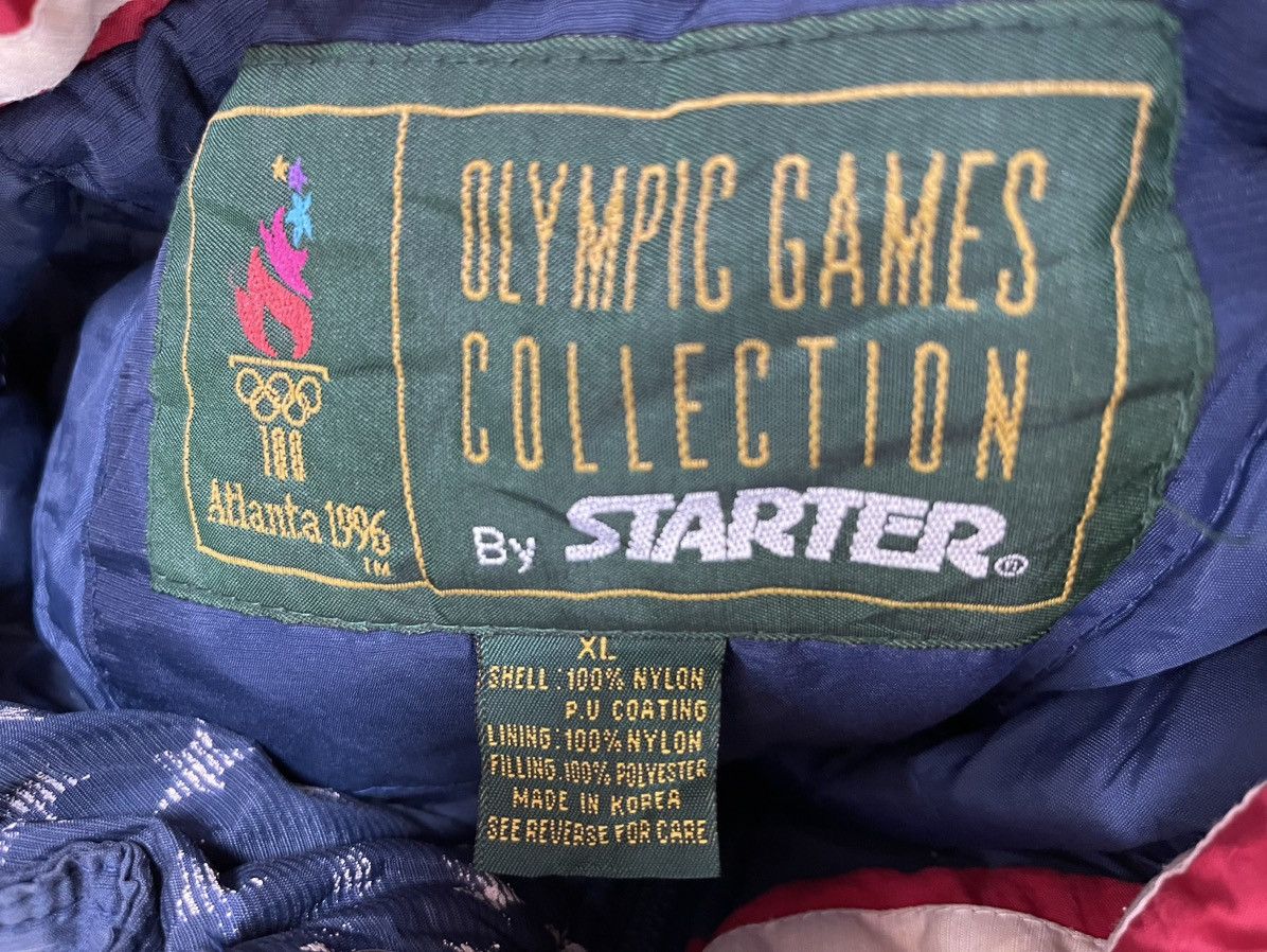 Starter Vintage Starter Atlanta 1996 Olympics USA Anorak Size US XL / EU 56 / 4 - 12 Thumbnail
