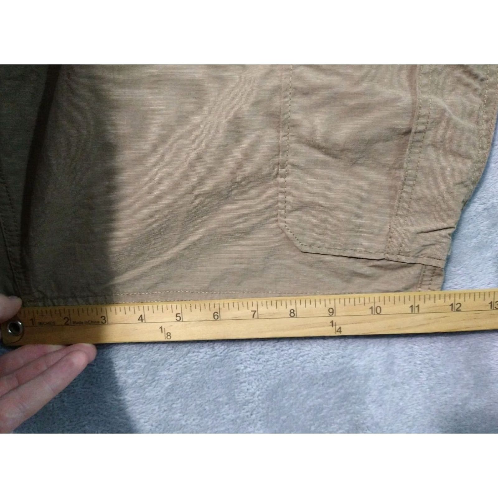 Eddie Bauer Eddie Bauer Shorts Mens 38 Beige Travex Cargo High Rise Hiking Outdoor Nylon Cargo Pocket Size US 38 / EU 54 - 6 Thumbnail