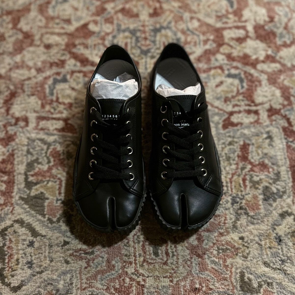 Maison Margiela Margiela Leather Tabi Sneakers Size US 9.5 / EU 42-43 - 1 Thumbnail