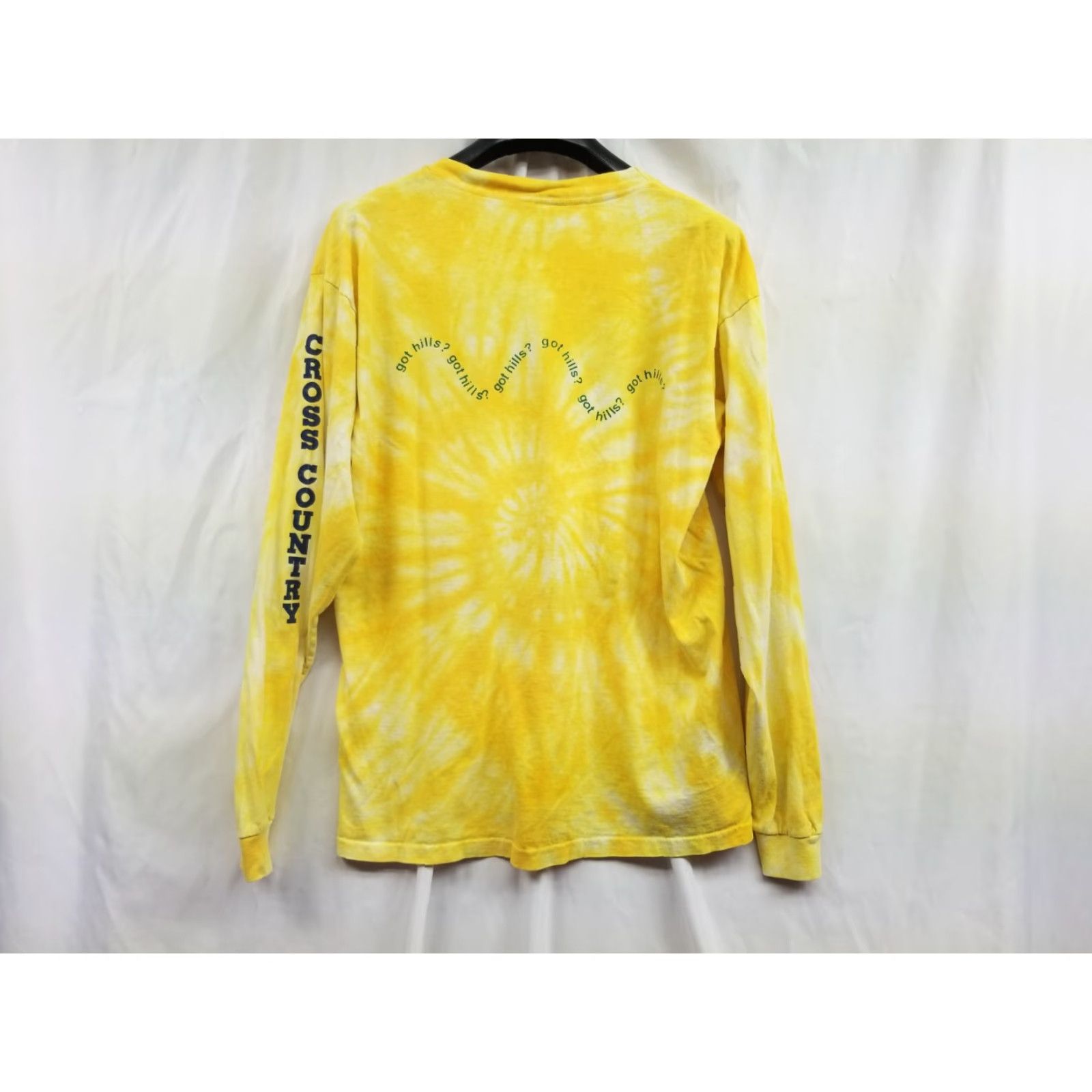 Vintage VINTAGE Alore Cross Country Championships tee shirt Short Sleeve Crew Neck L Yellow Men 90s Graphic Print Made In Usa Regular Large Size US L / EU 52-54 / 3 - 2 Thumbnail