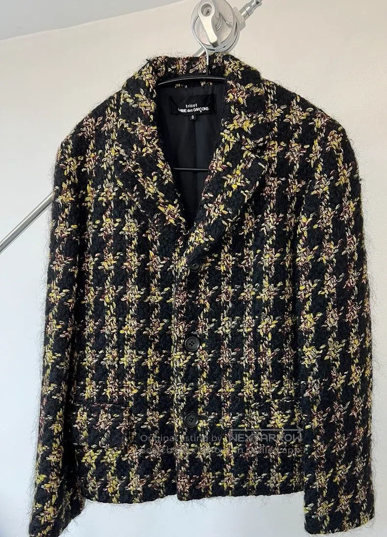 Comme des Garcons Comme Des Garcons Chanel Style Mixed Wool Jacket Size S / US 4 / IT 40 - 1 Thumbnail