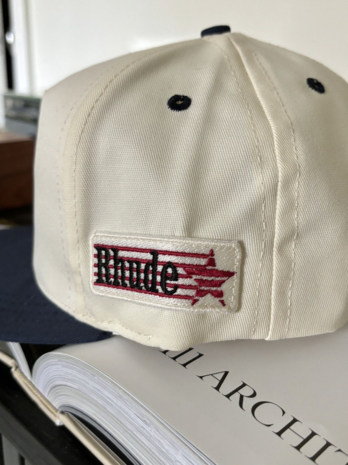 Rhude RHUDE DOUBLE R HAT Size ONE SIZE - 9 Thumbnail