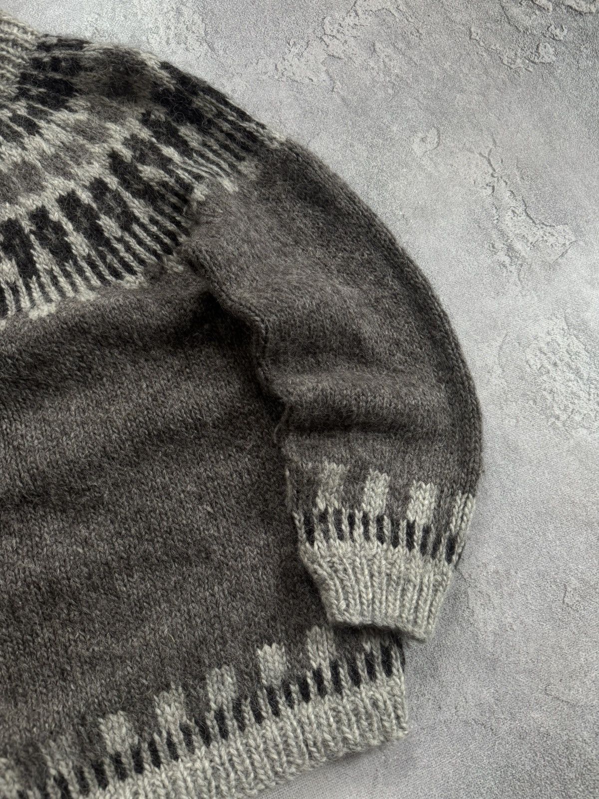 Dale Of Norway Retro 90s Hand knit 🧶 Iceland 🇮🇸 sweater jumper pullover Size L / US 10 / IT 46 - 4 Thumbnail