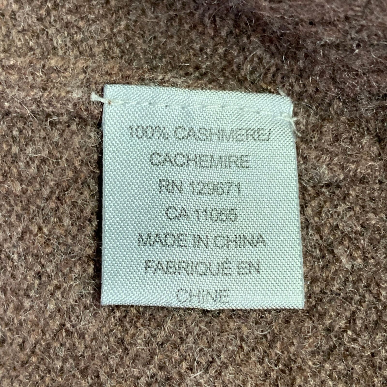 360Cashmere 360 CASHMERE Size S Brown Cashmere Crew Neck Pullover Size S / US 4 / IT 40 - 8 Thumbnail