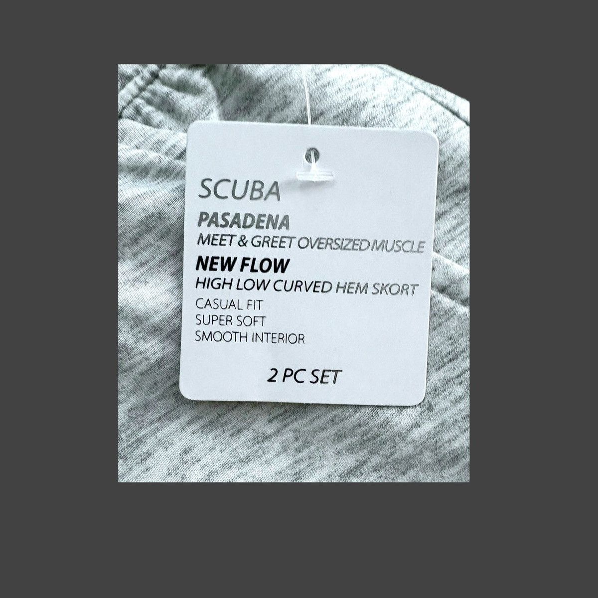 Other Yogalicious Scuba Pasadena Muscle Shirt Low Curved Skort M Size M / US 6-8 / IT 42-44 - 12 Thumbnail
