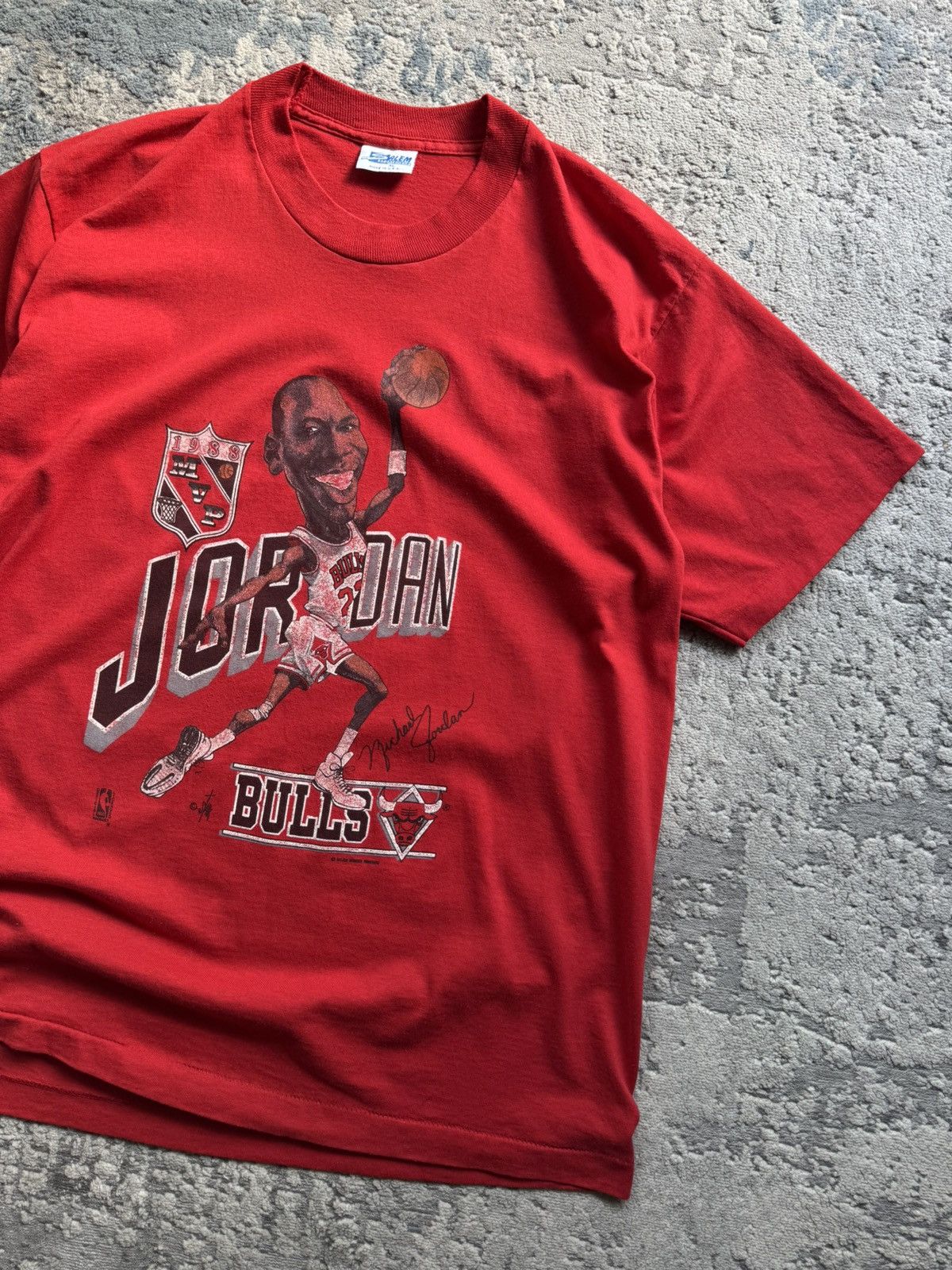 Vintage Chicago Bulls Michael Jordan 90s Vintage 1988 T shirt Xl Size US L / EU 52-54 / 3 - 2 Thumbnail
