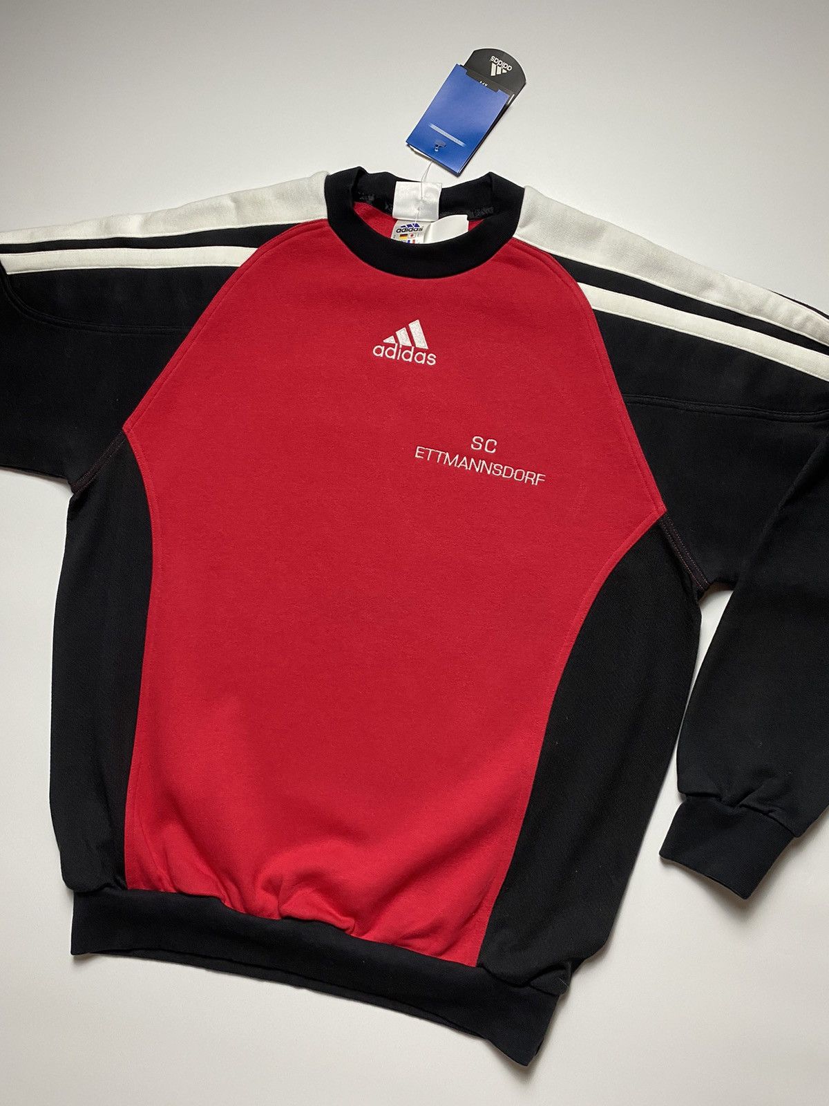 Adidas Adidas vintage sweatshirt retro hoodie oversize Size US M / EU 48-50 / 2 - 2 Thumbnail