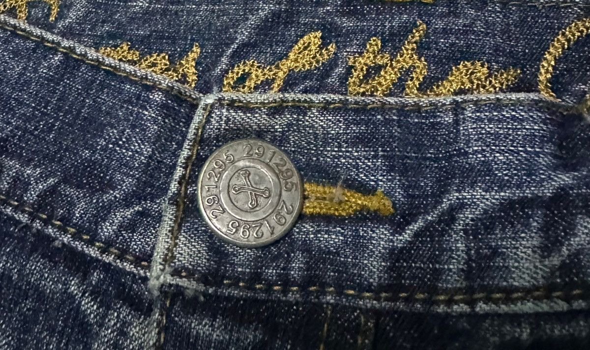 291295=Homme 291295 homme patchwork denim jeans 33x31 Size US 33 - 5 Thumbnail