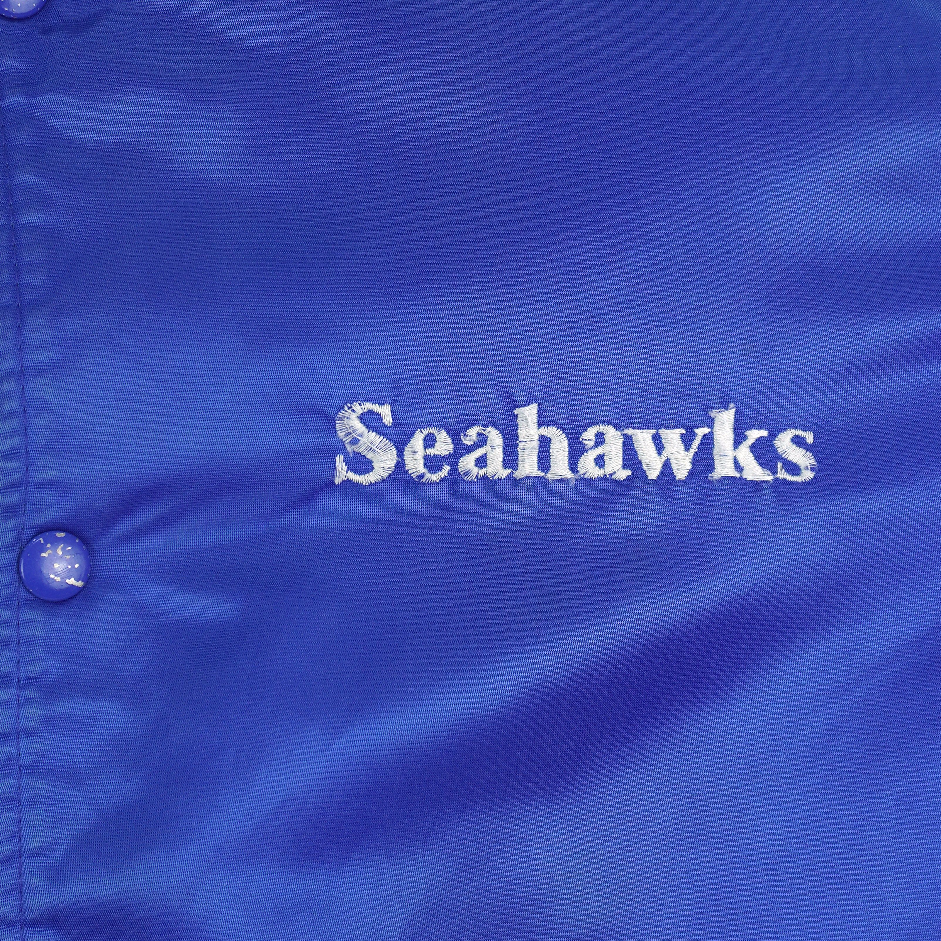 Starter Pro Line - Seattle Seahawks Satin Jacket 1980s Size US L / EU 52-54 / 3 - 4 Thumbnail