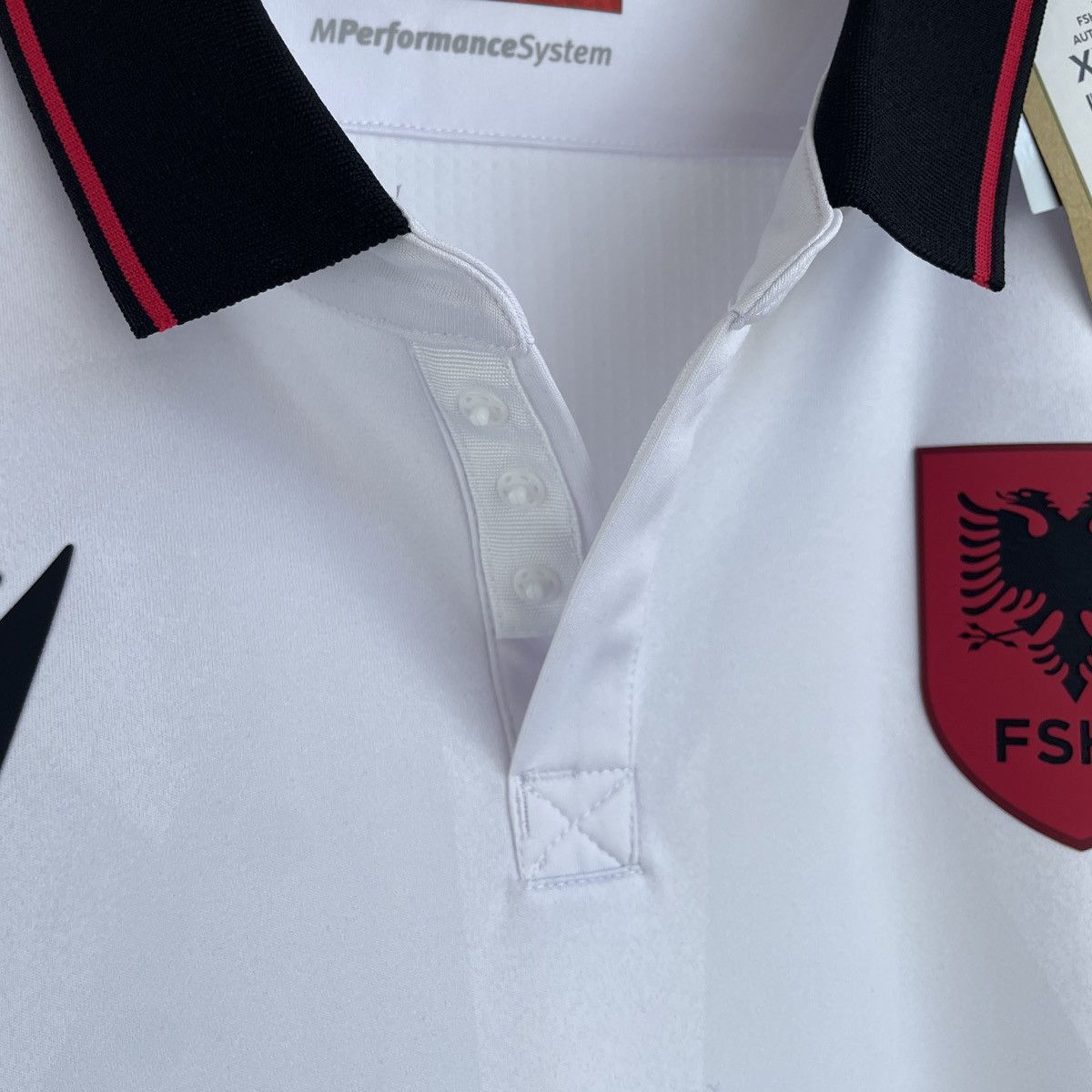 Macron Albania Authentic Away Jersey Shirt Men 2023/2024 size XXL Size US XXL / EU 58 / 5 - 3 Thumbnail
