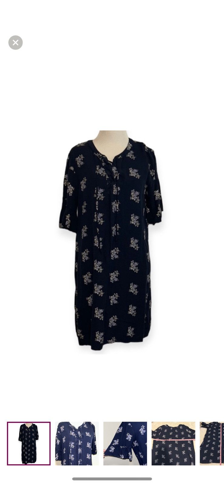 Old Navy Old navy large floral shift dress Size L / US 10 / IT 46 - 1 Thumbnail