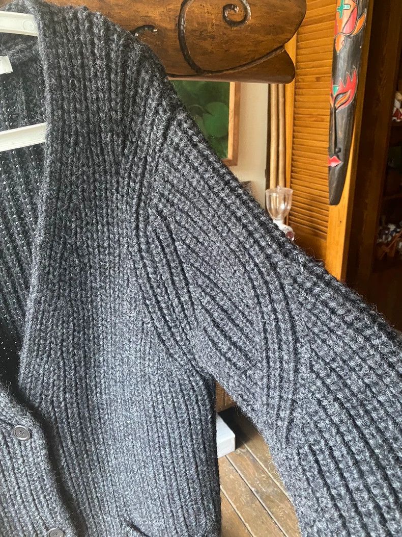 Our Legacy Our Legacy Thick wool sweater coat Size US XXS / EU 40 - 4 Thumbnail