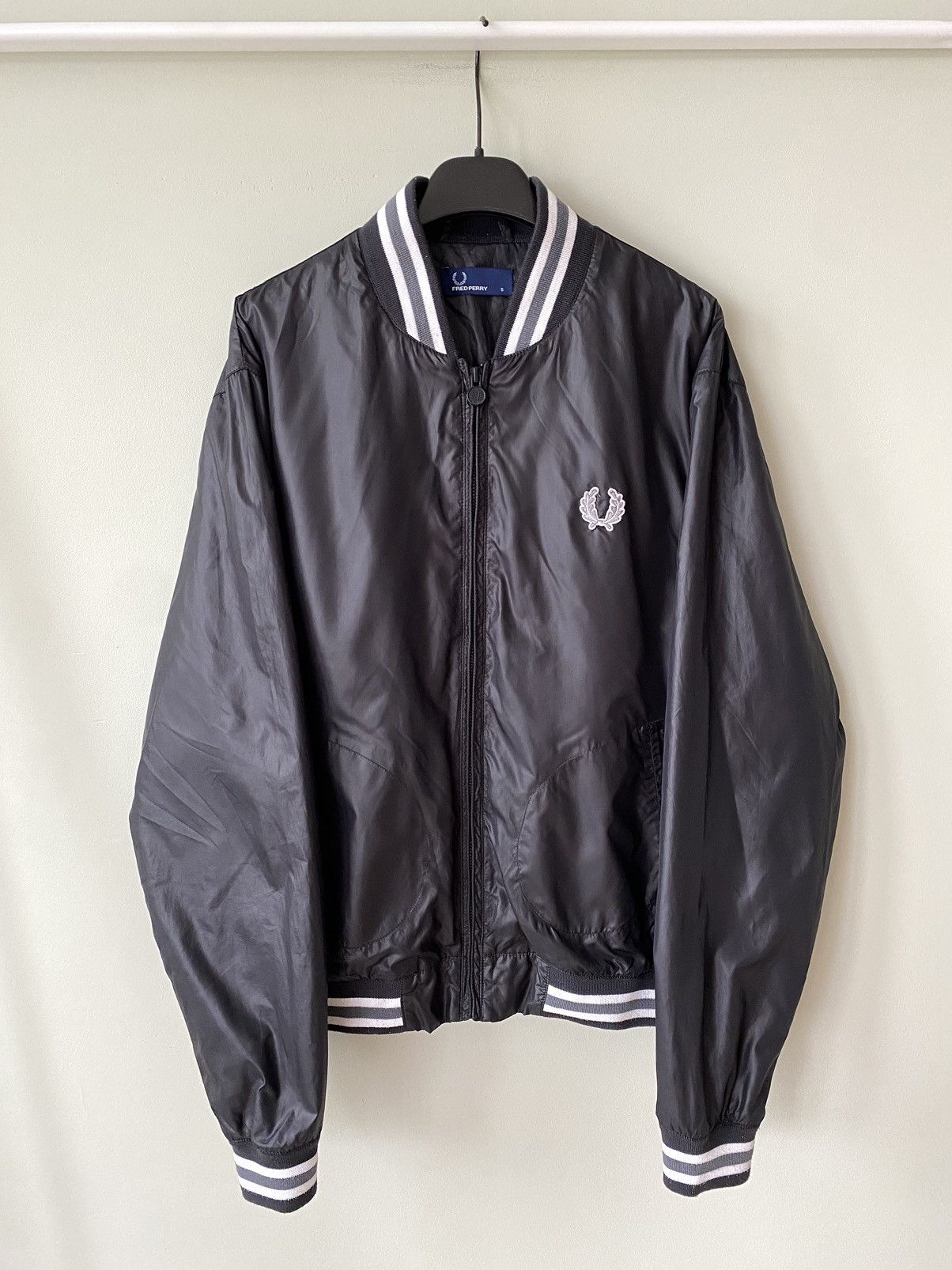 Fred Perry Fred Perry Nylon Bomber Jacket Size US S / EU 44-46 / 1 - 1 Thumbnail