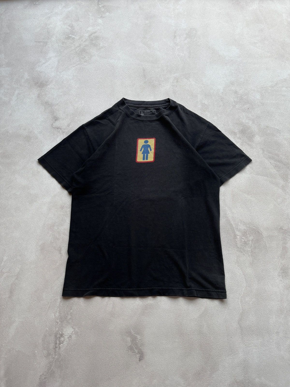 Girl Skateboards Girl Skateboard Logo Black Tee Size US M / EU 48-50 / 2 - 1 Thumbnail