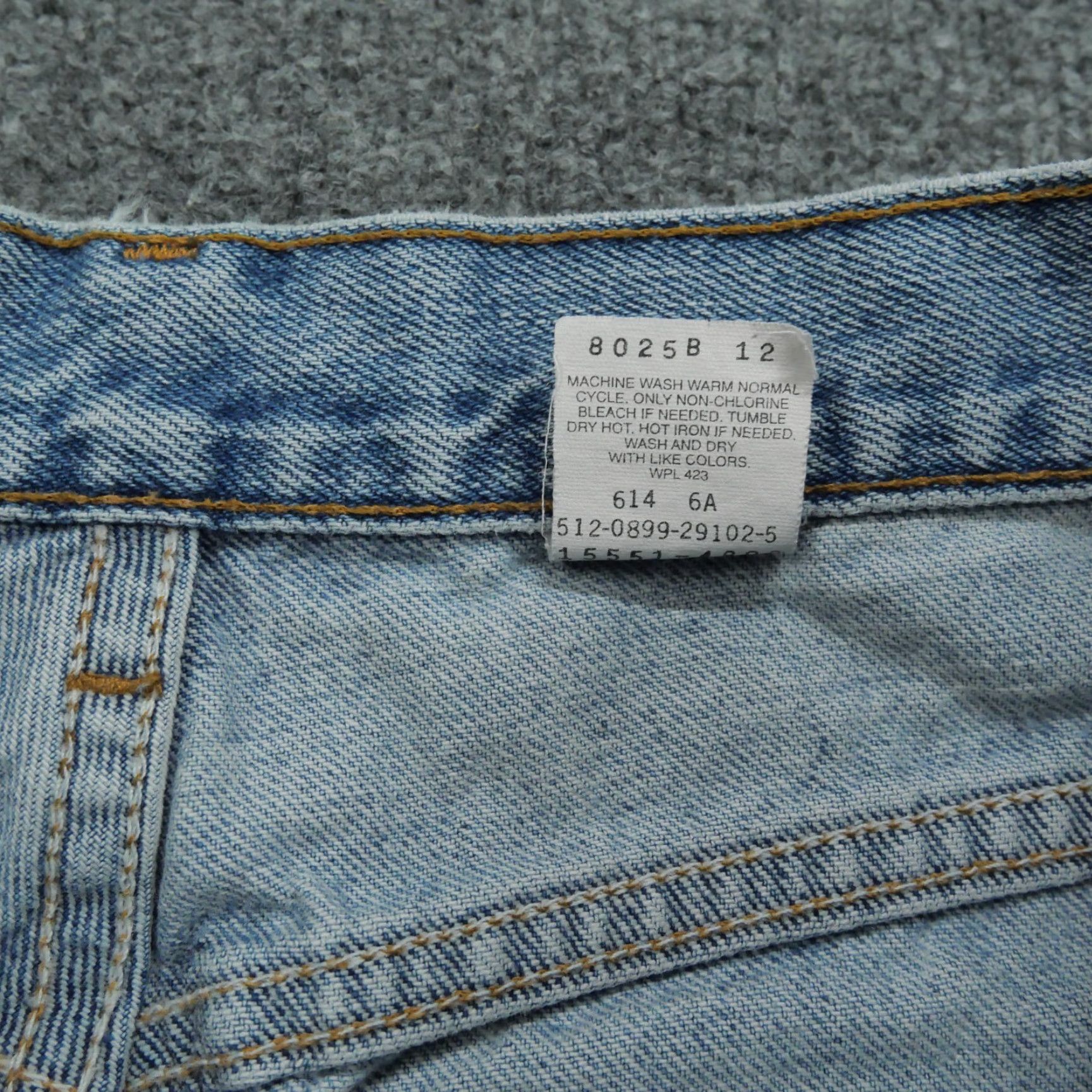 Levi's **Vintage Levi's 550 Tapered Jeans Women's 12 Blue Distressed 90s** User: Vintage Levi's 550 Tapered Jeans Women's 12 Blue Distressed 90s Size 29" - 7 Thumbnail